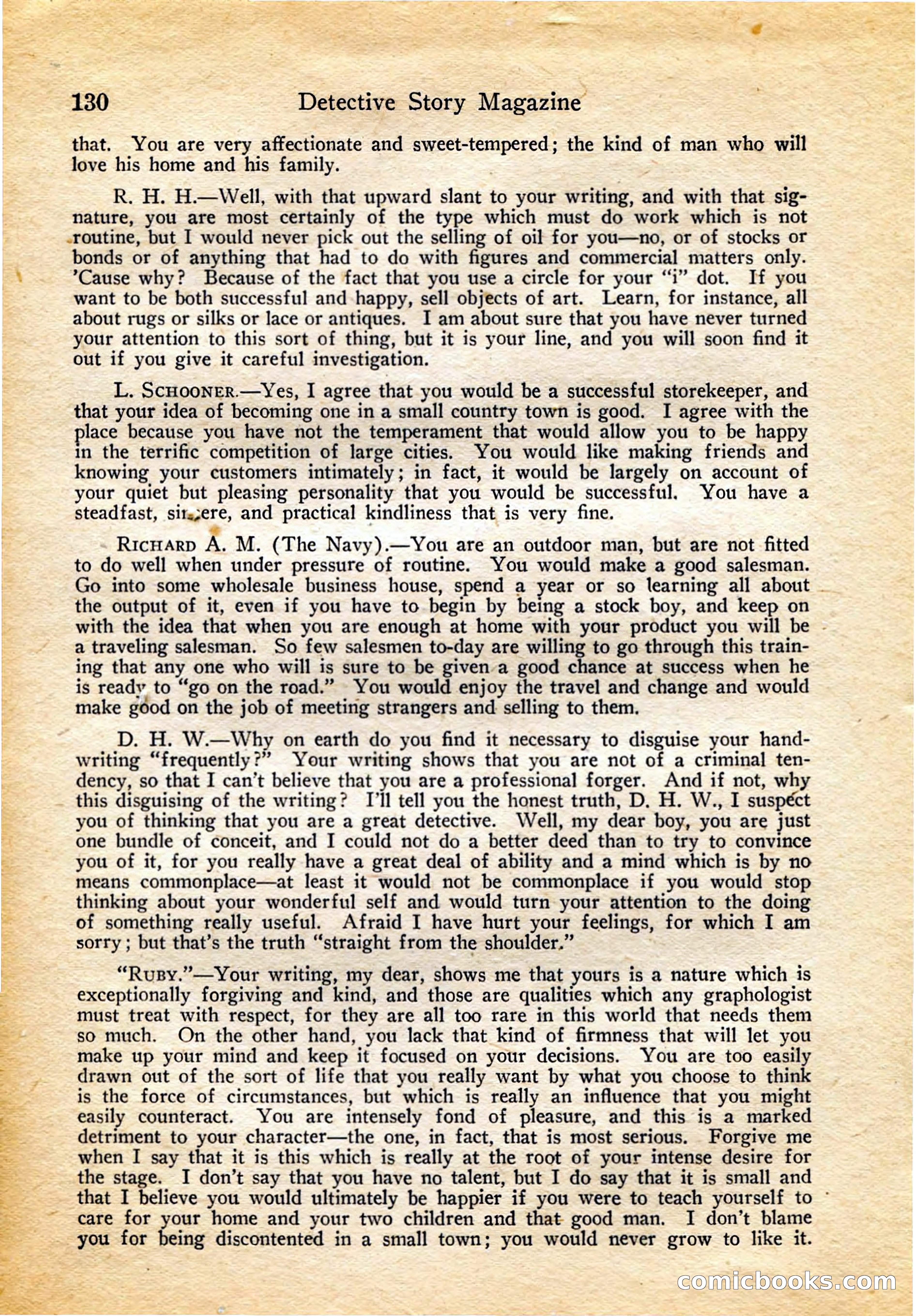 Detective Story Magazine, February 4, 1922 — page 140 of 164