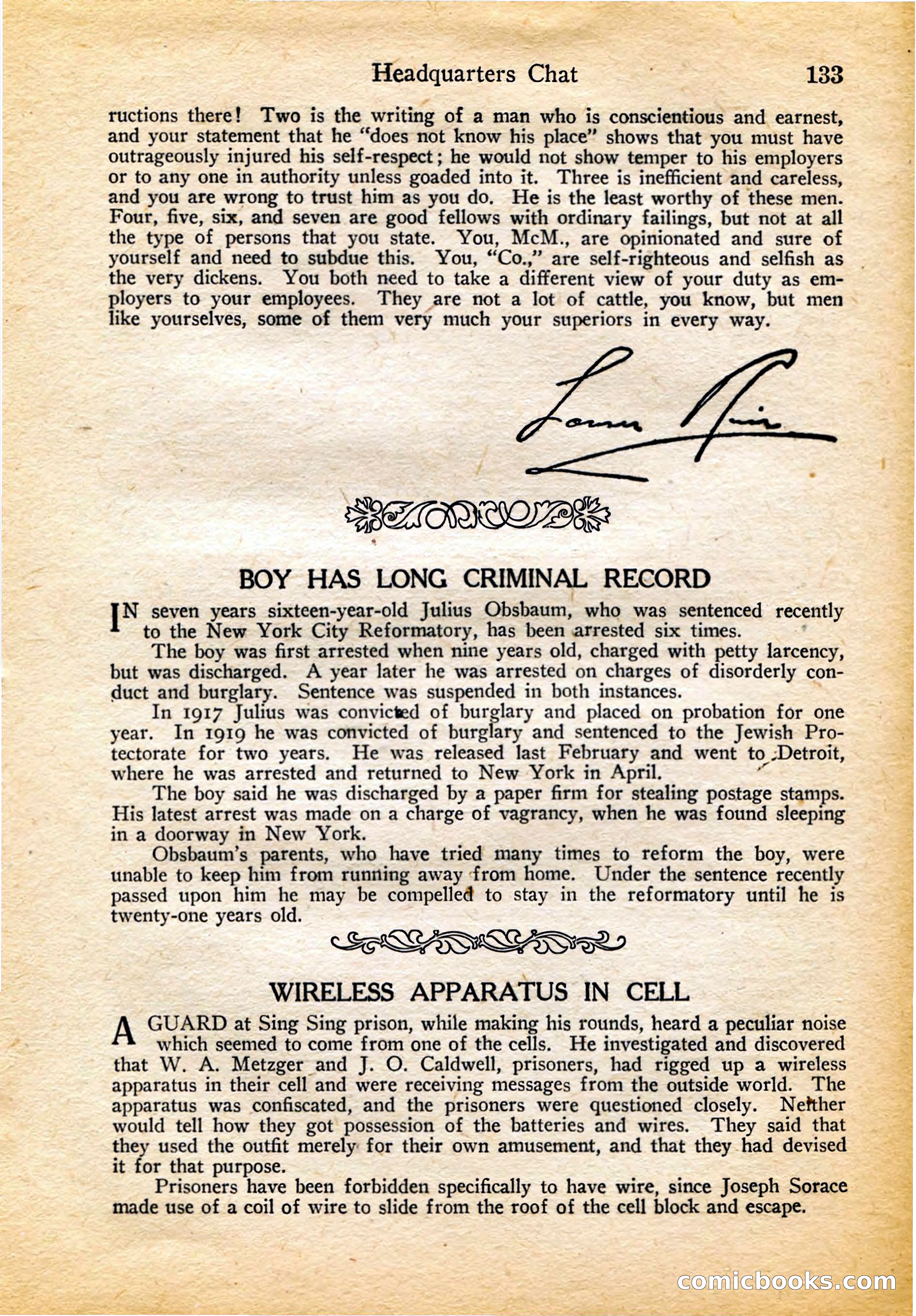 Detective Story Magazine, February 4, 1922 — page 143 of 164