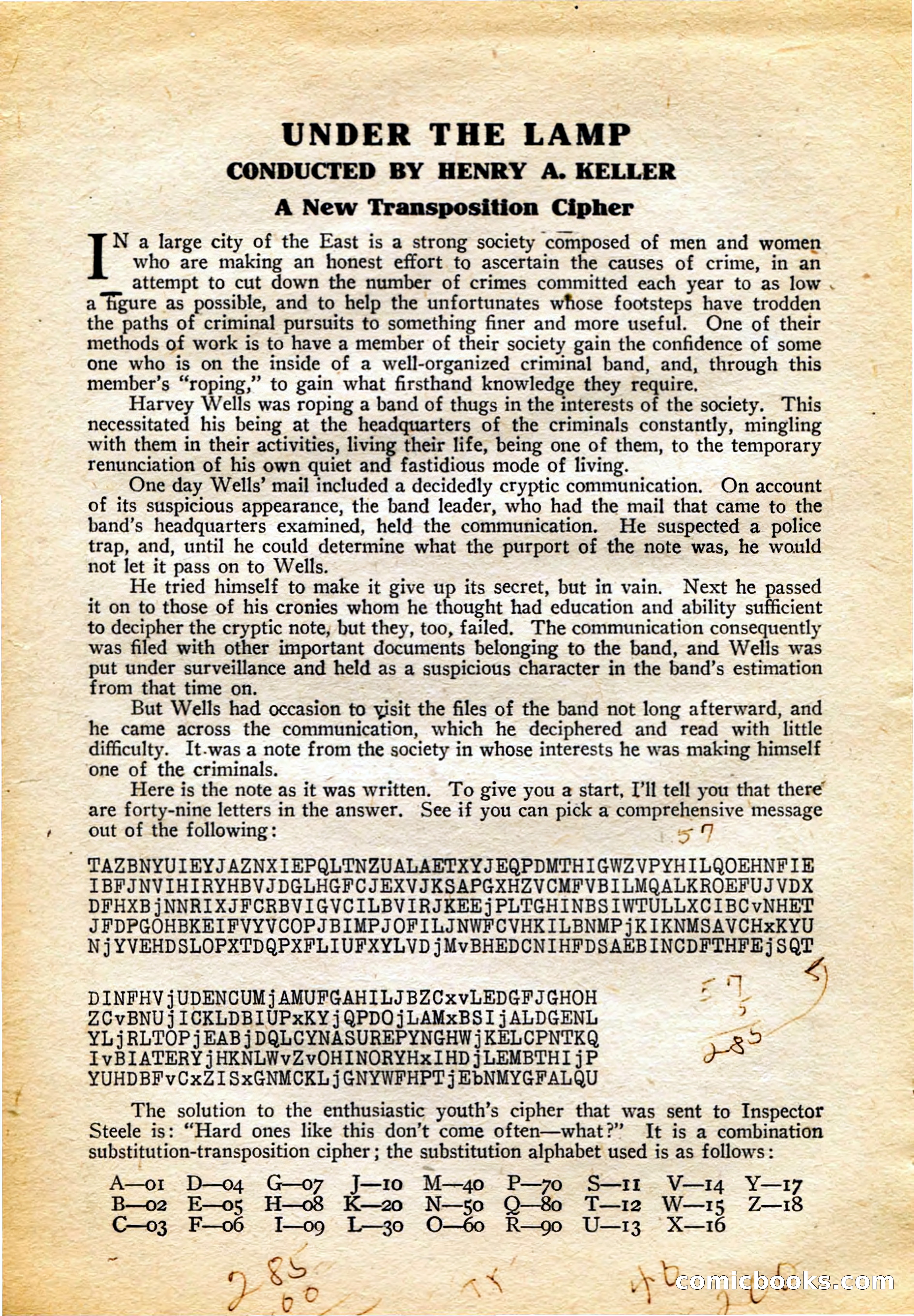 Detective Story Magazine, February 4, 1922 — page 148 of 164