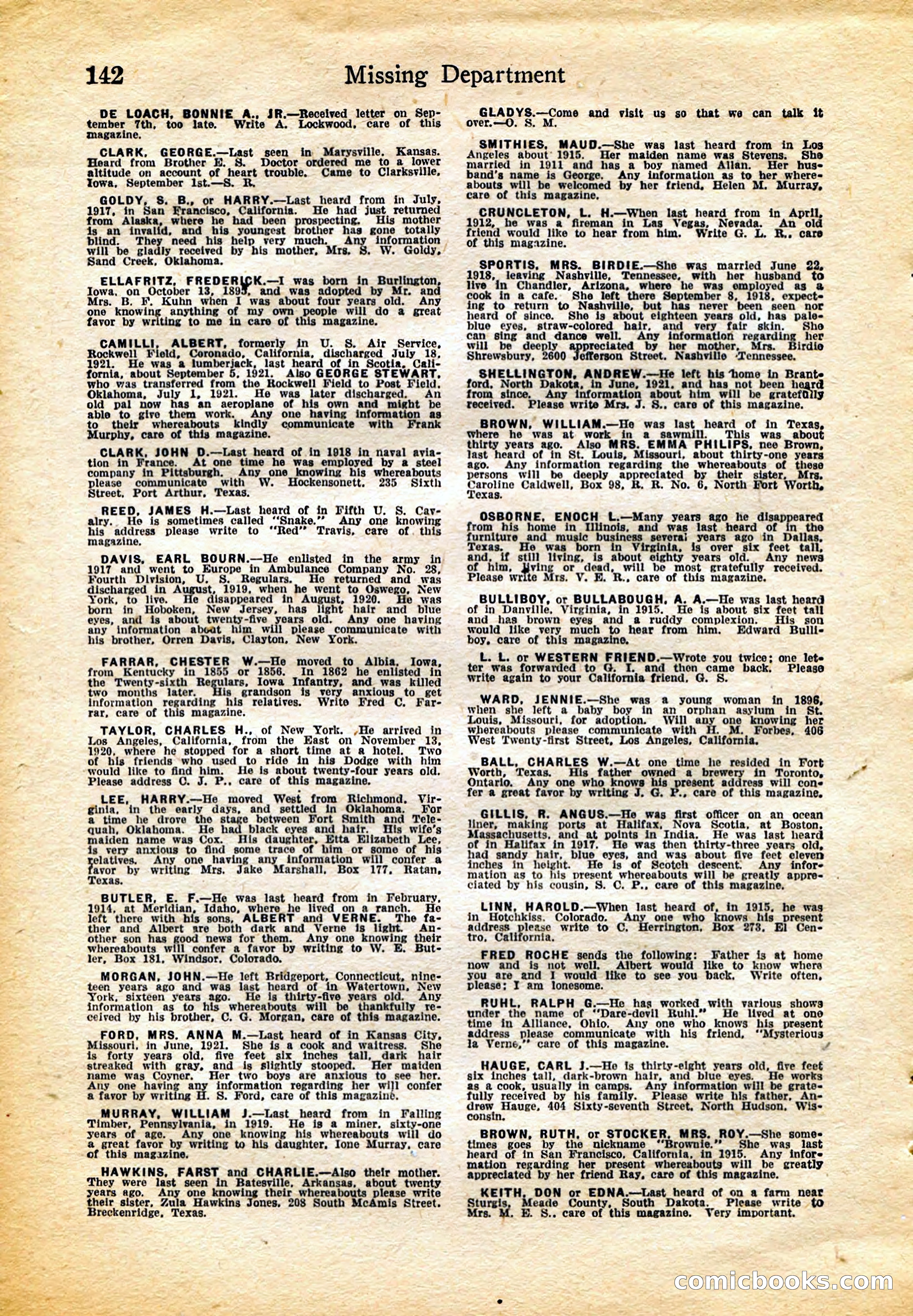Detective Story Magazine, February 4, 1922 — page 152 of 164