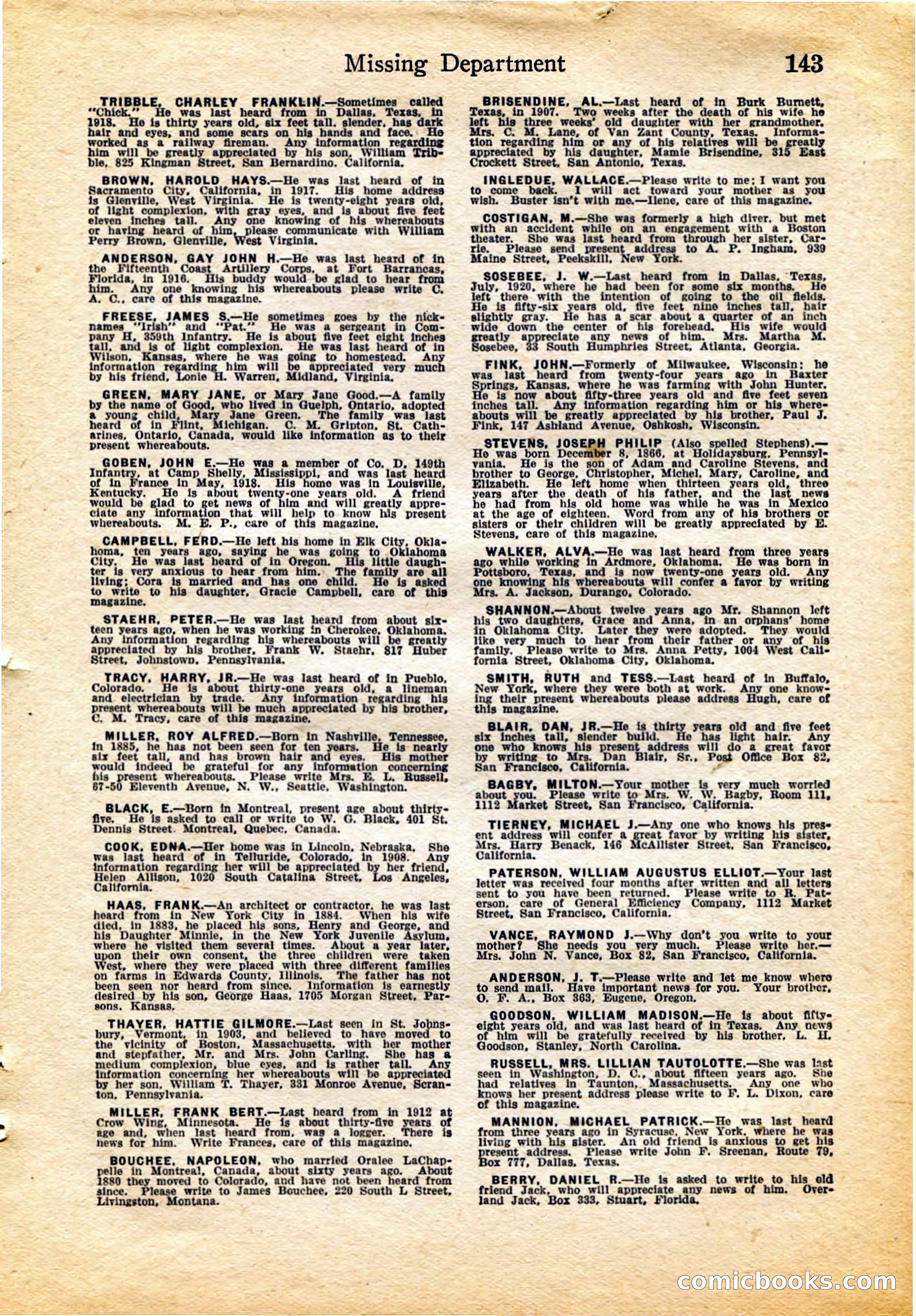 Detective Story Magazine, February 4, 1922 — page 153 of 164