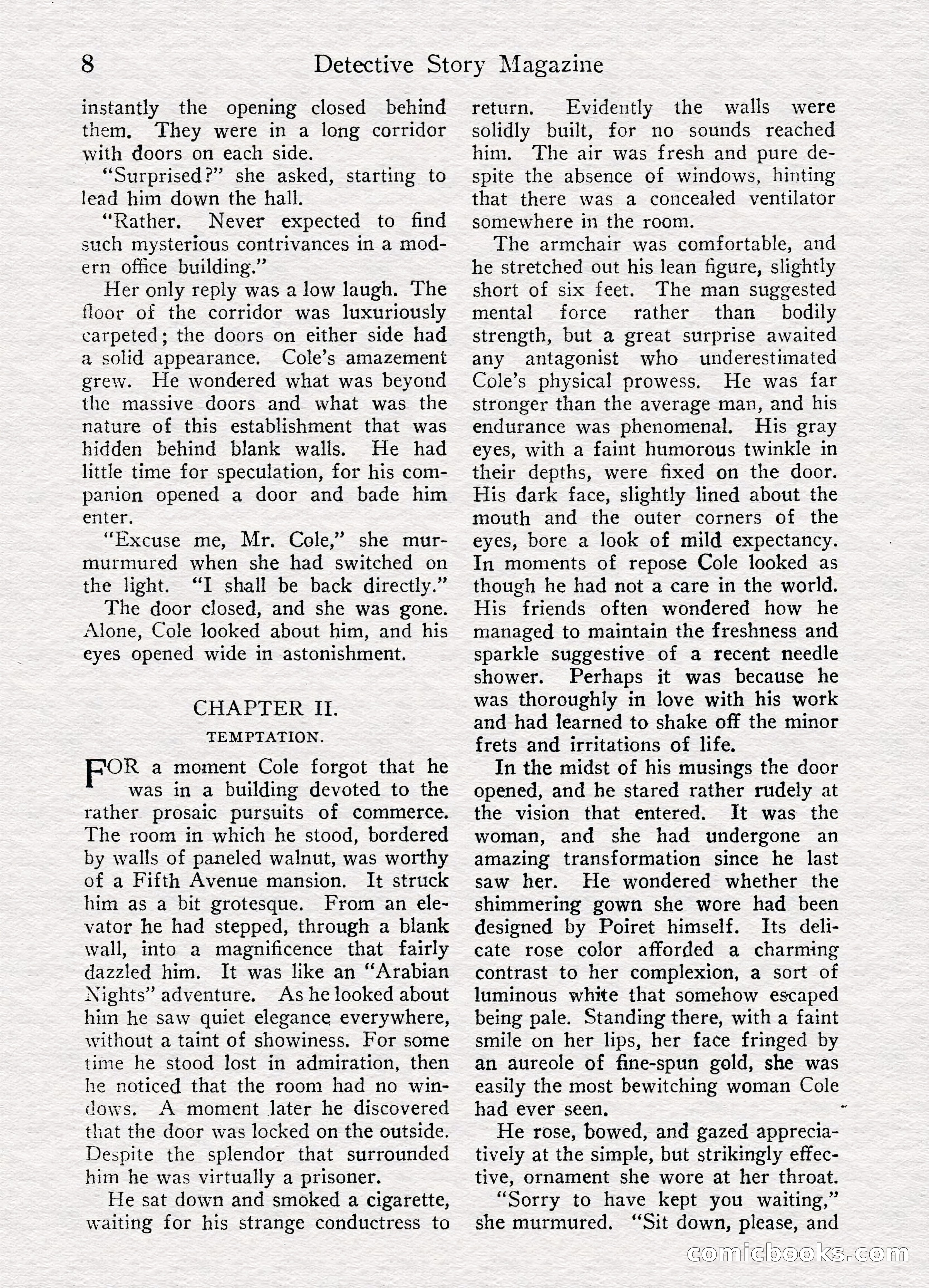 Detective Story Magazine, August 27, 1921 — page 10 of 149