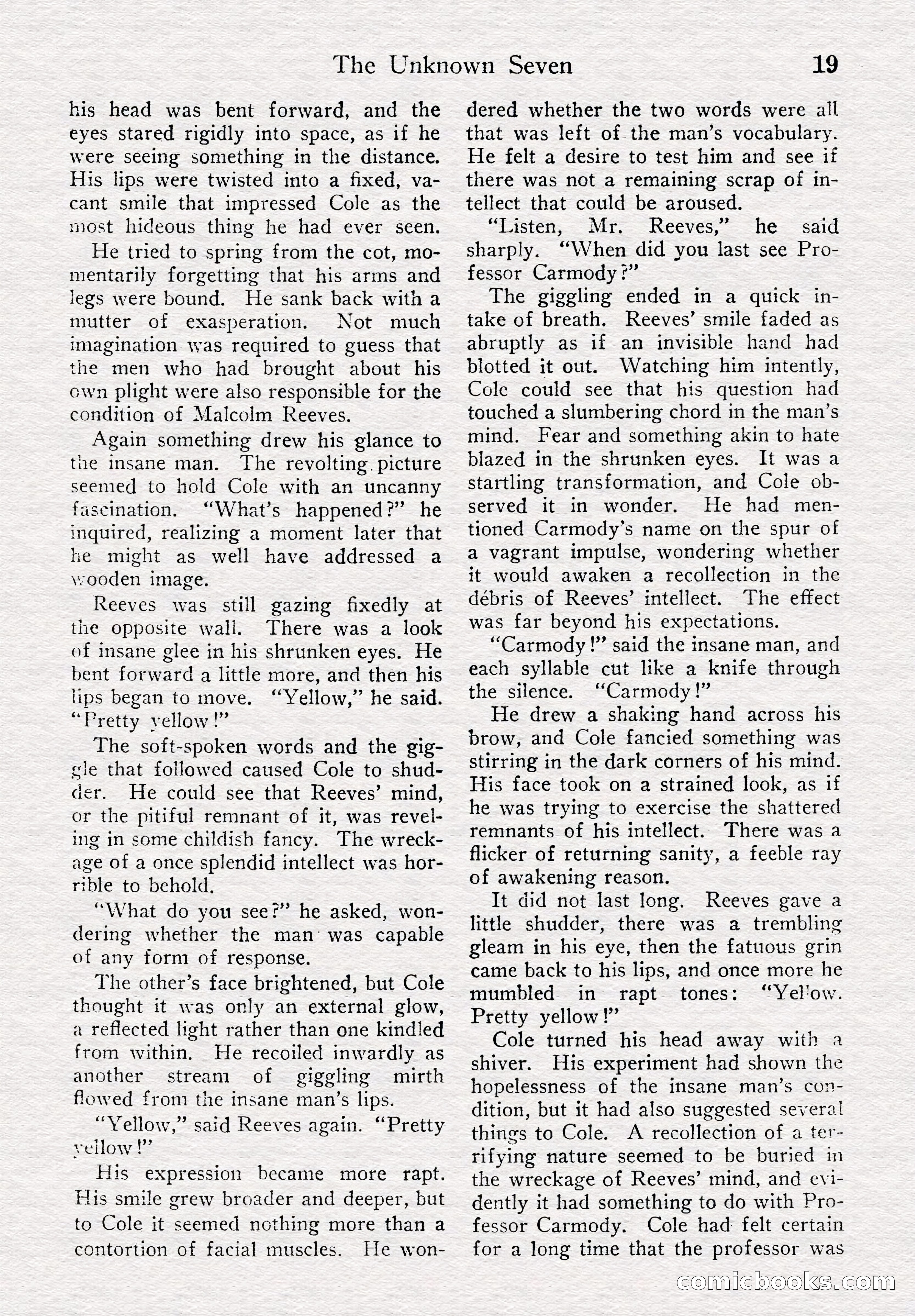 Detective Story Magazine, August 27, 1921 — page 21 of 149
