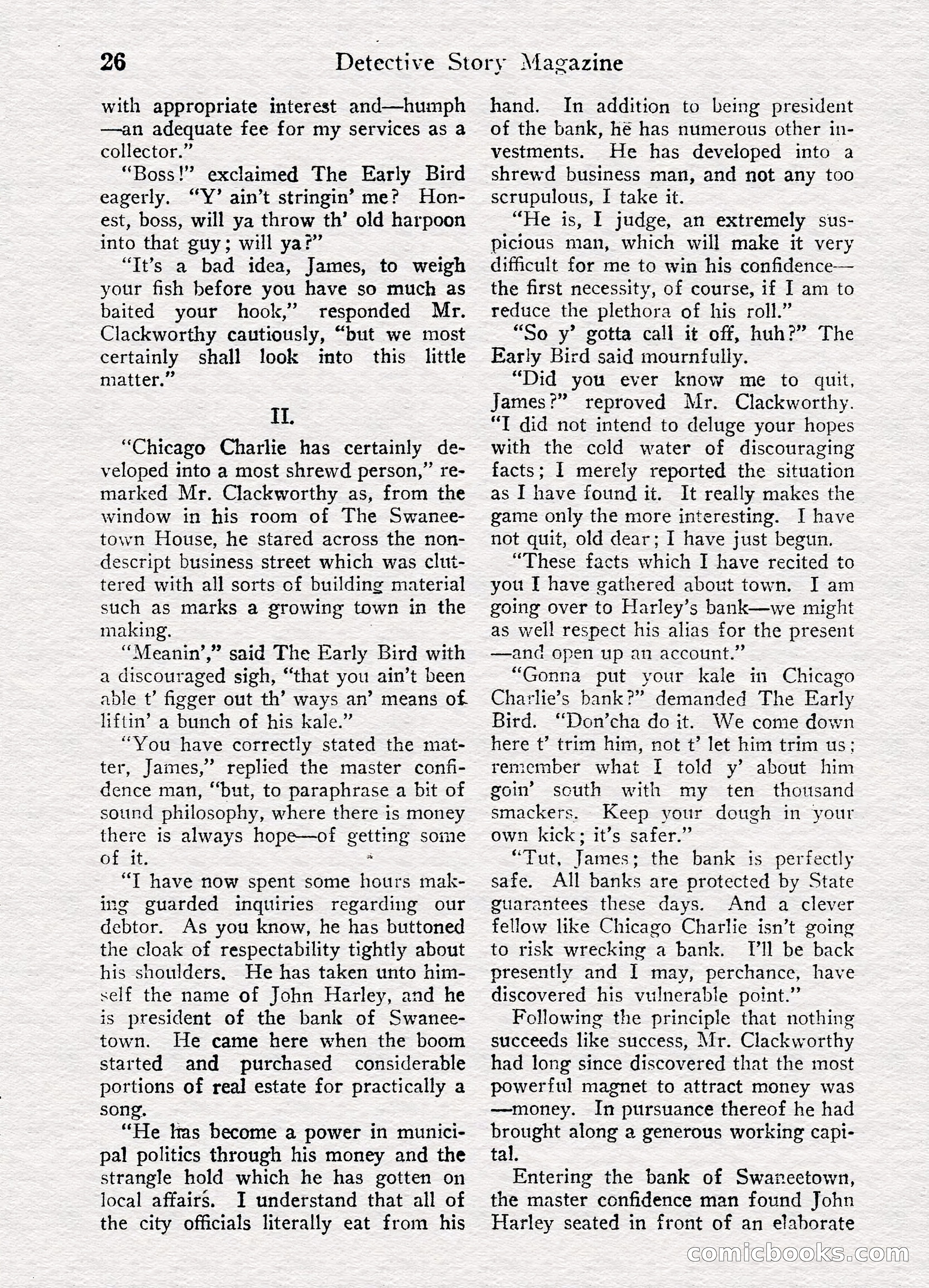 Detective Story Magazine, August 27, 1921 — page 28 of 149