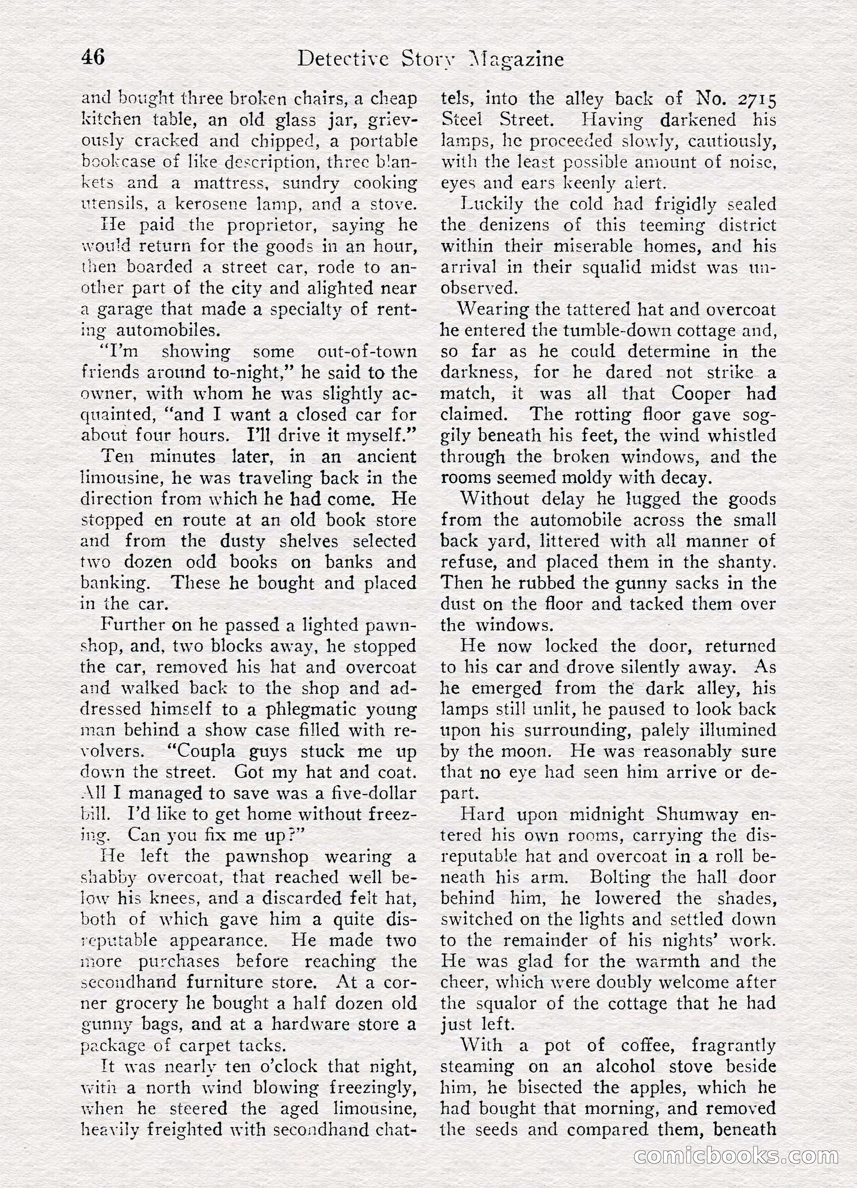 Detective Story Magazine, August 27, 1921 — page 48 of 149