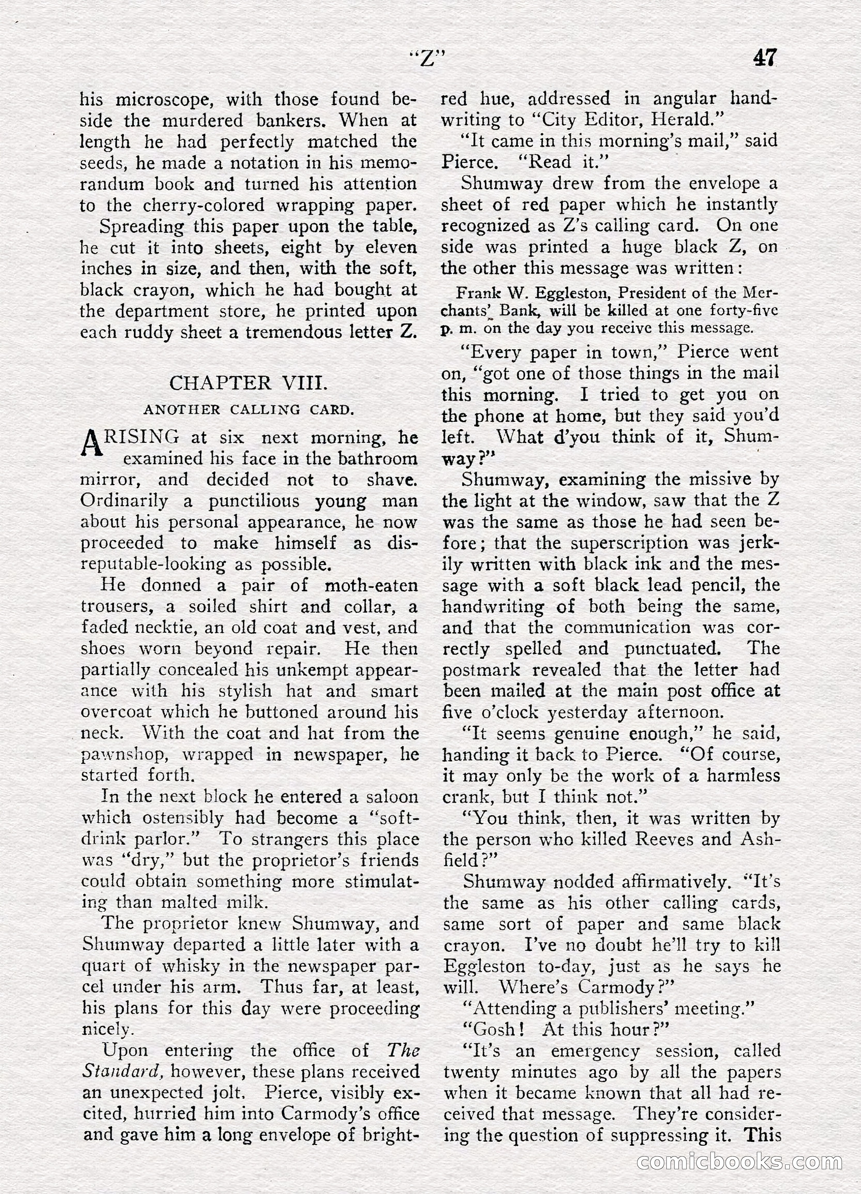 Detective Story Magazine, August 27, 1921 — page 49 of 149