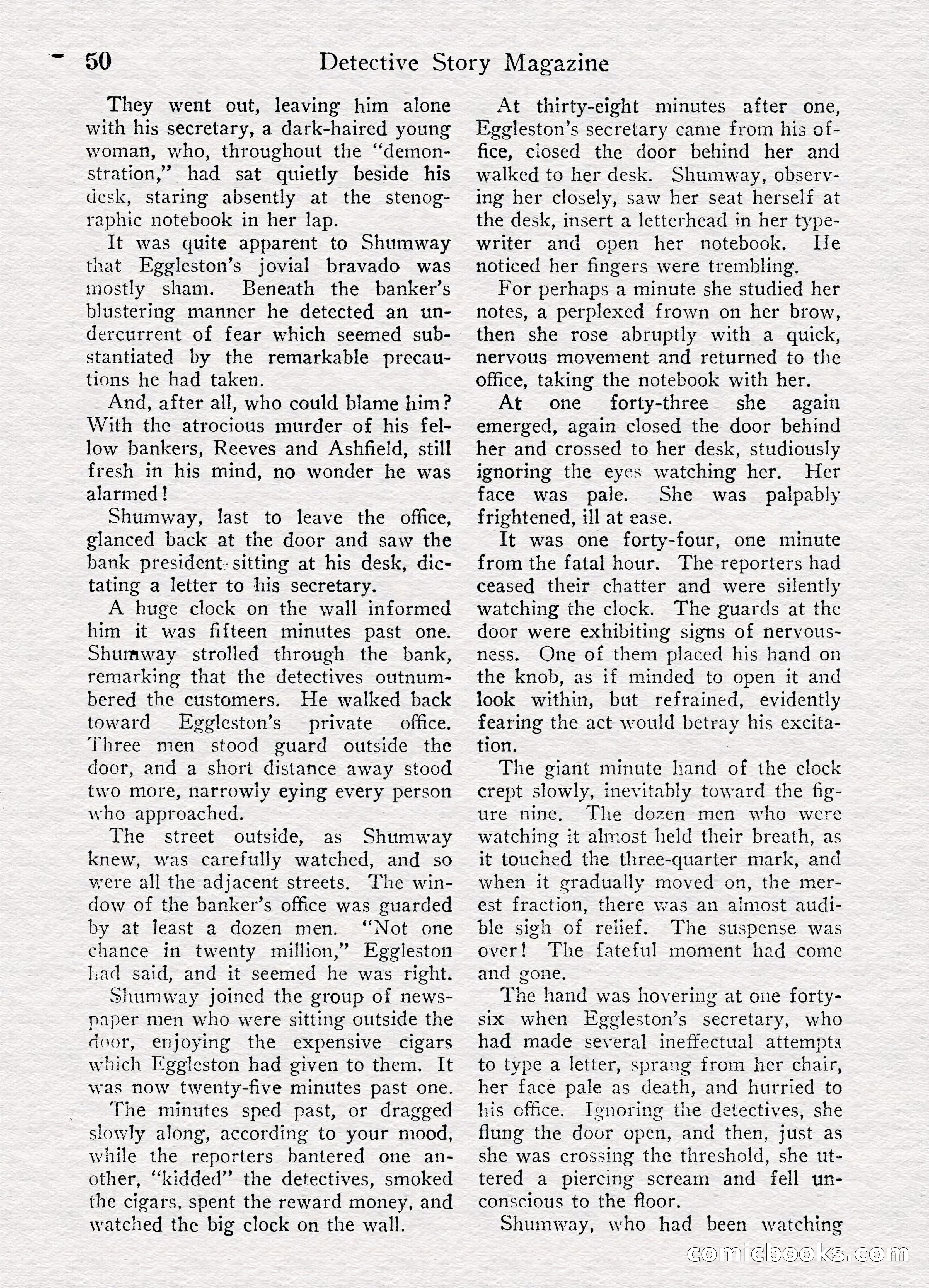 Detective Story Magazine, August 27, 1921 — page 52 of 149