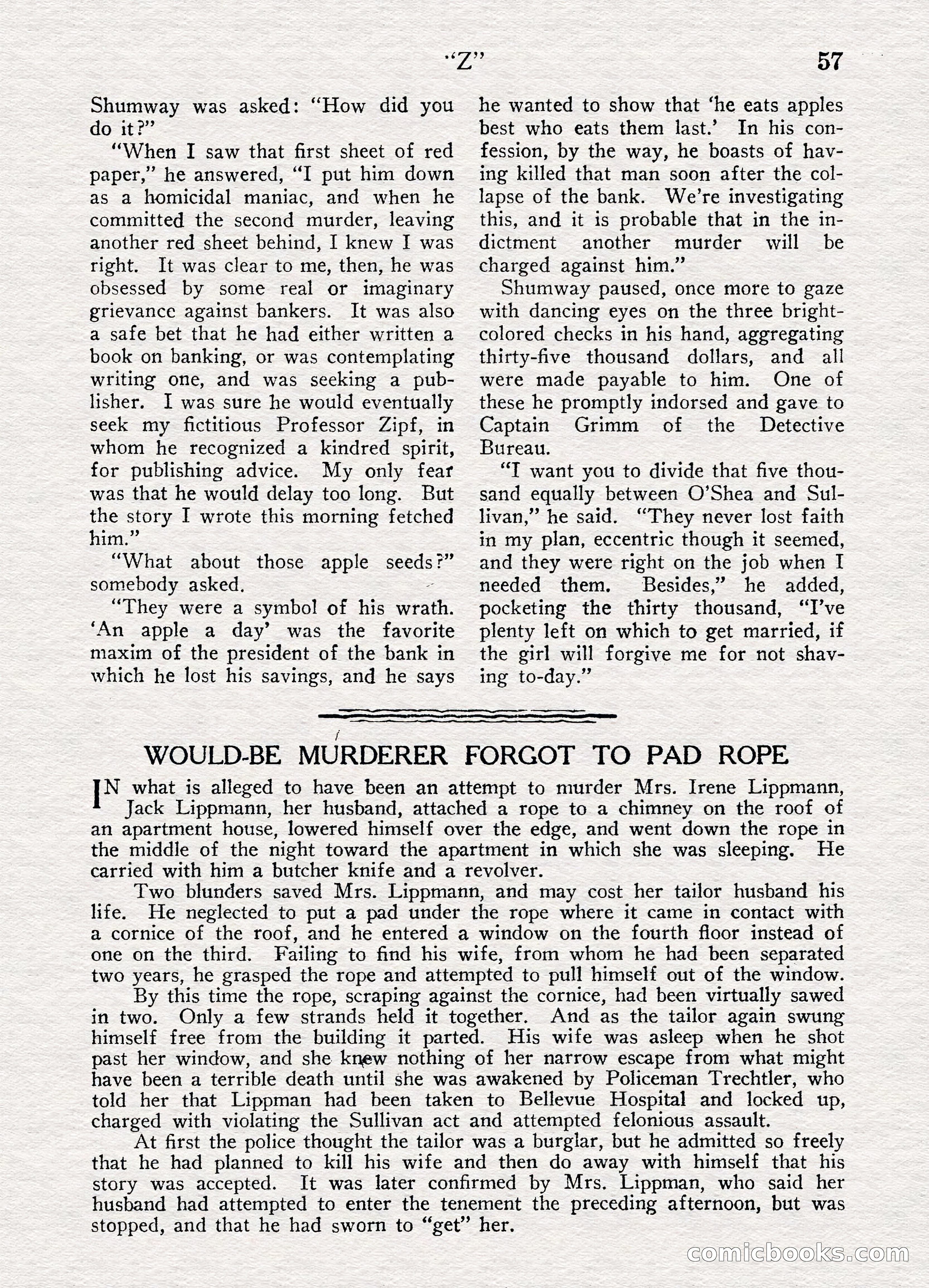 Detective Story Magazine, August 27, 1921 — page 59 of 149