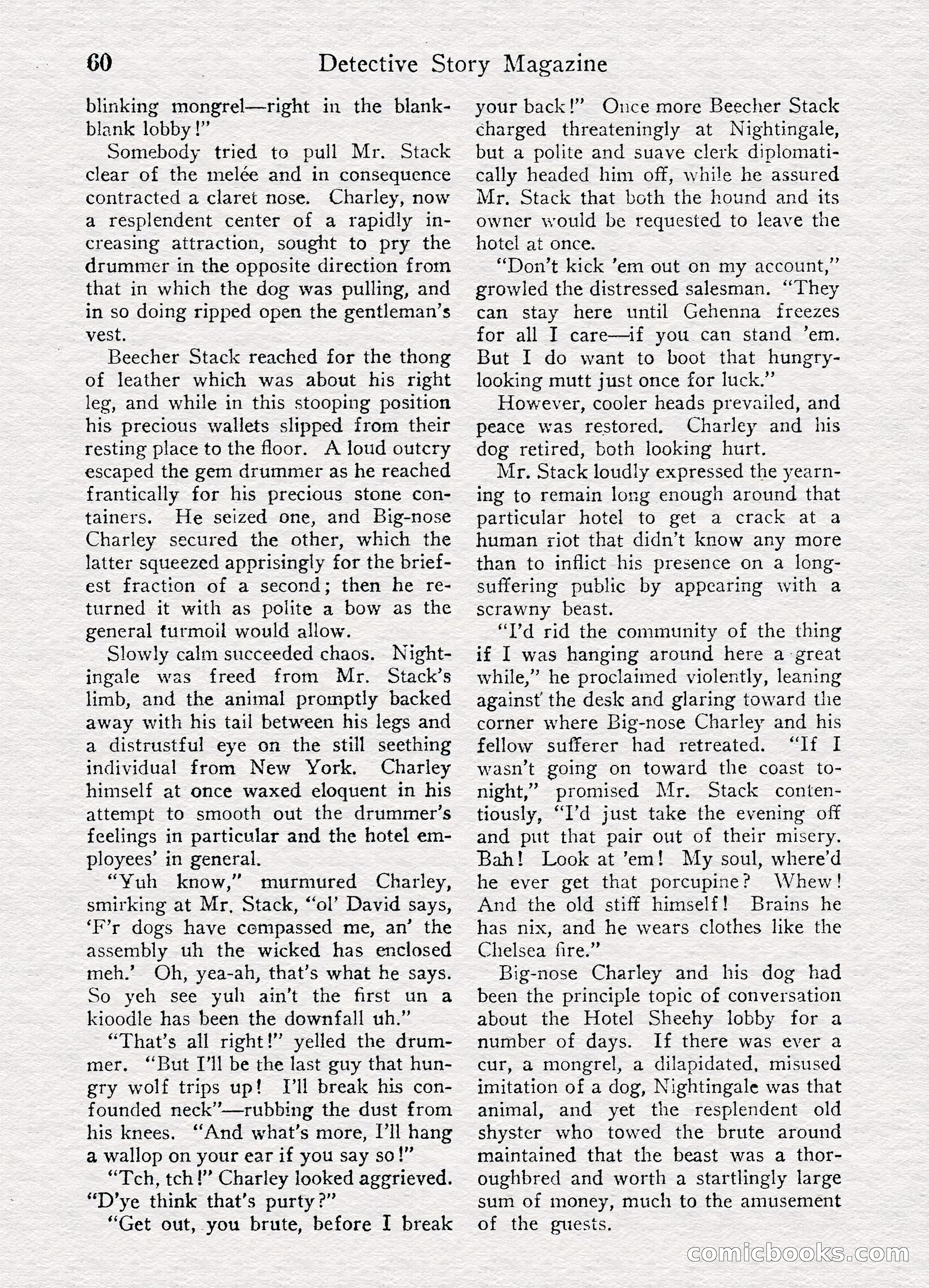 Detective Story Magazine, August 27, 1921 — page 62 of 149