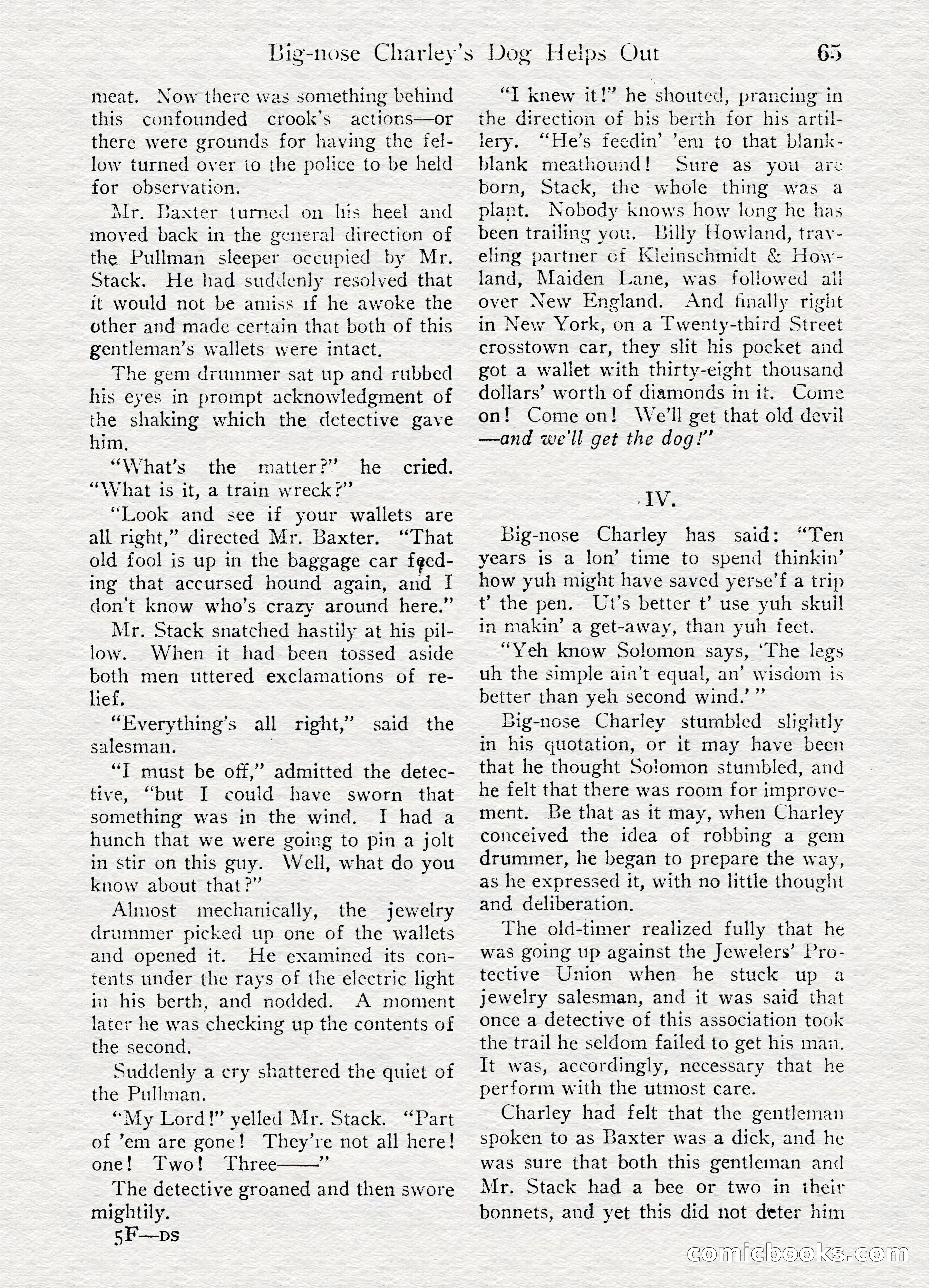 Detective Story Magazine, August 27, 1921 — page 67 of 149