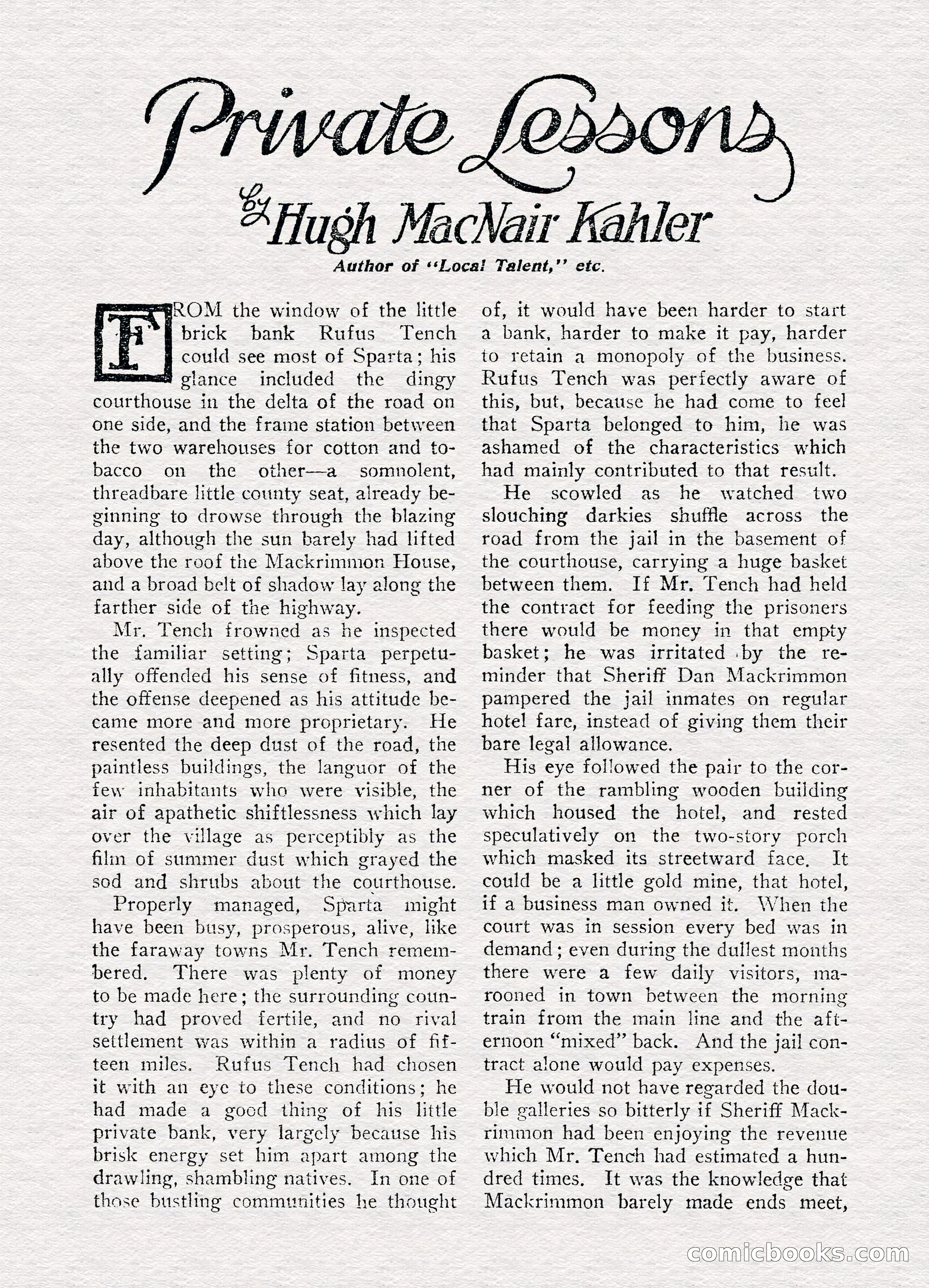 Detective Story Magazine, August 27, 1921 — page 71 of 149