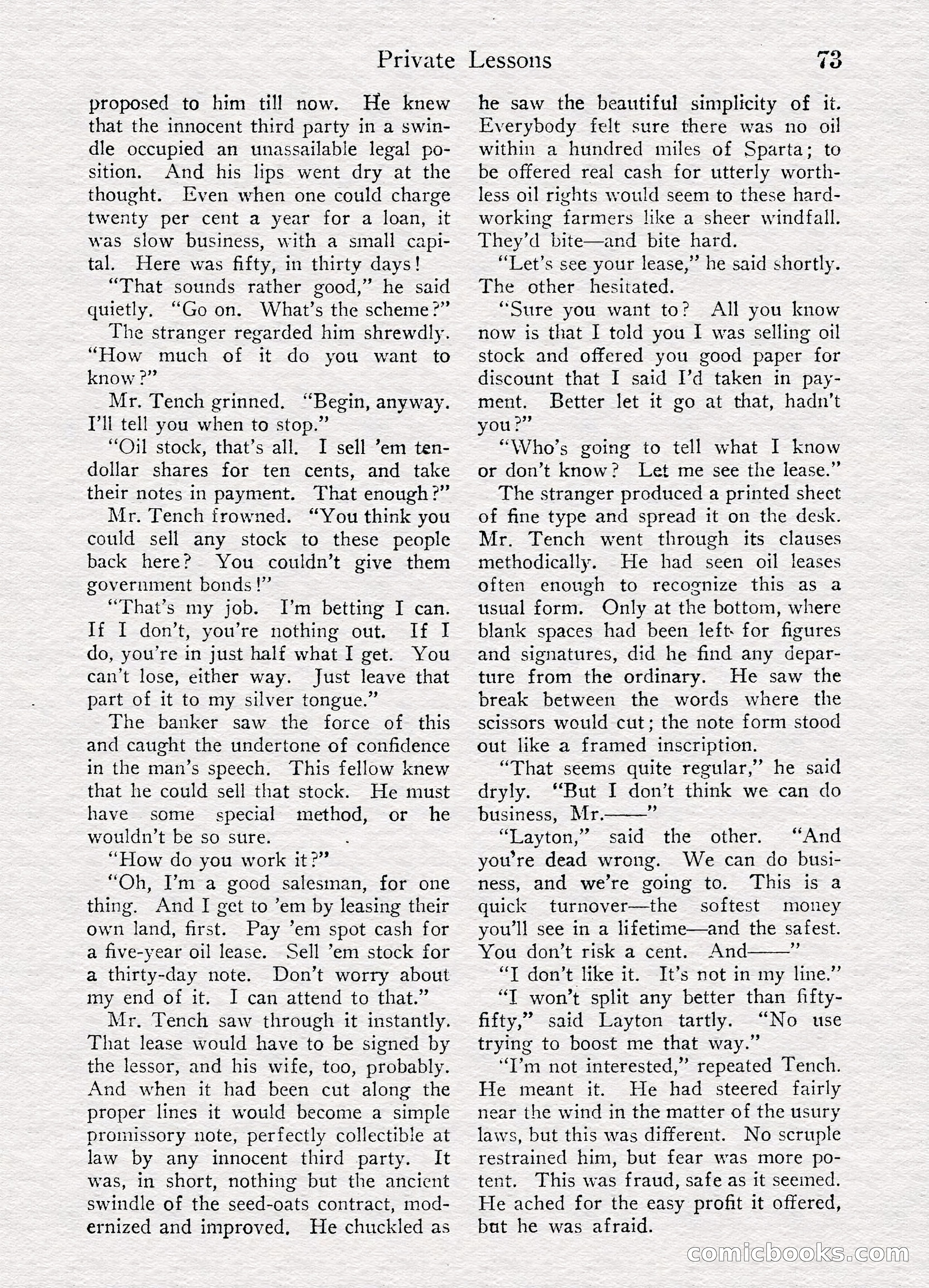 Detective Story Magazine, August 27, 1921 — page 75 of 149