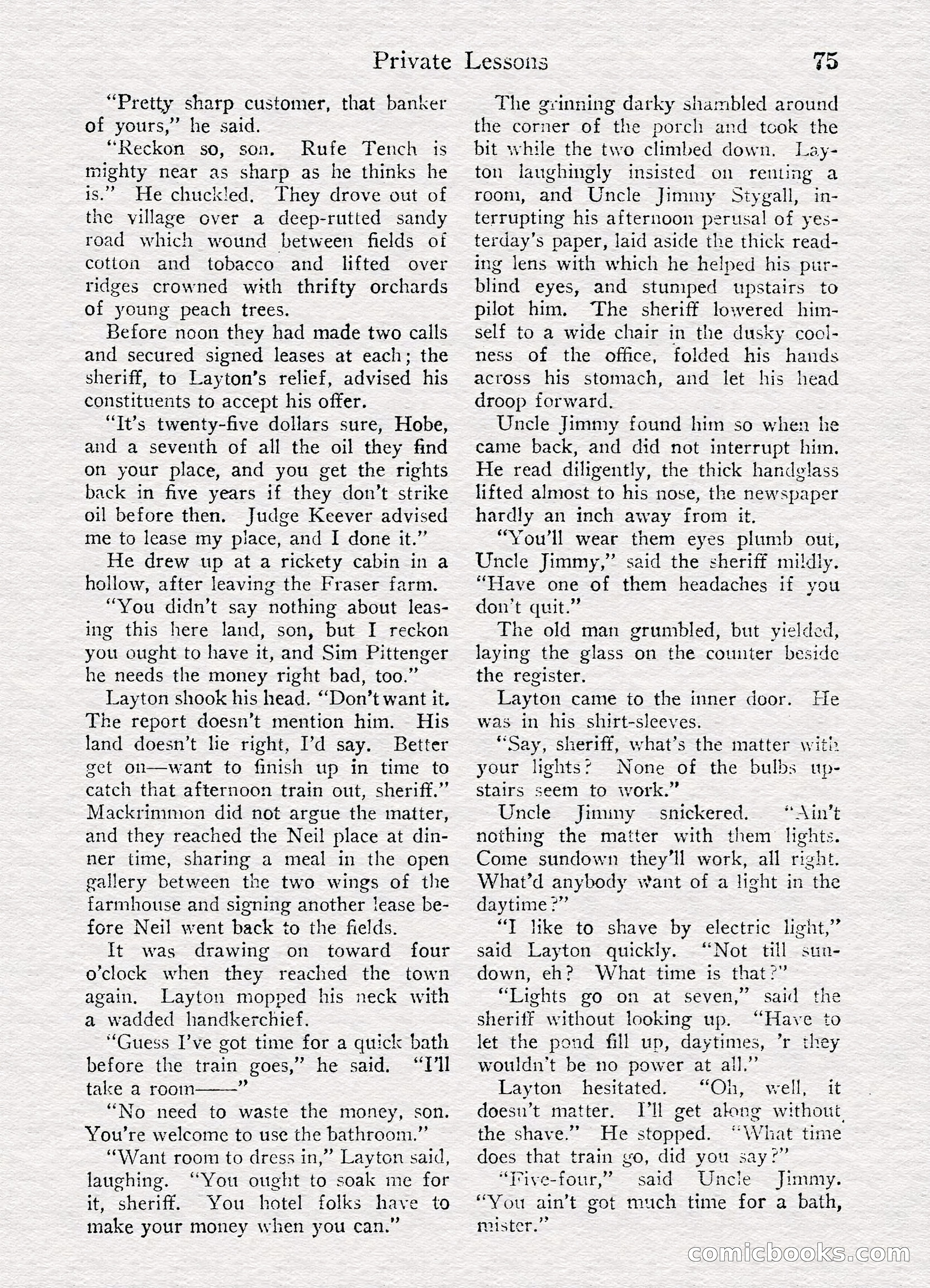 Detective Story Magazine, August 27, 1921 — page 77 of 149