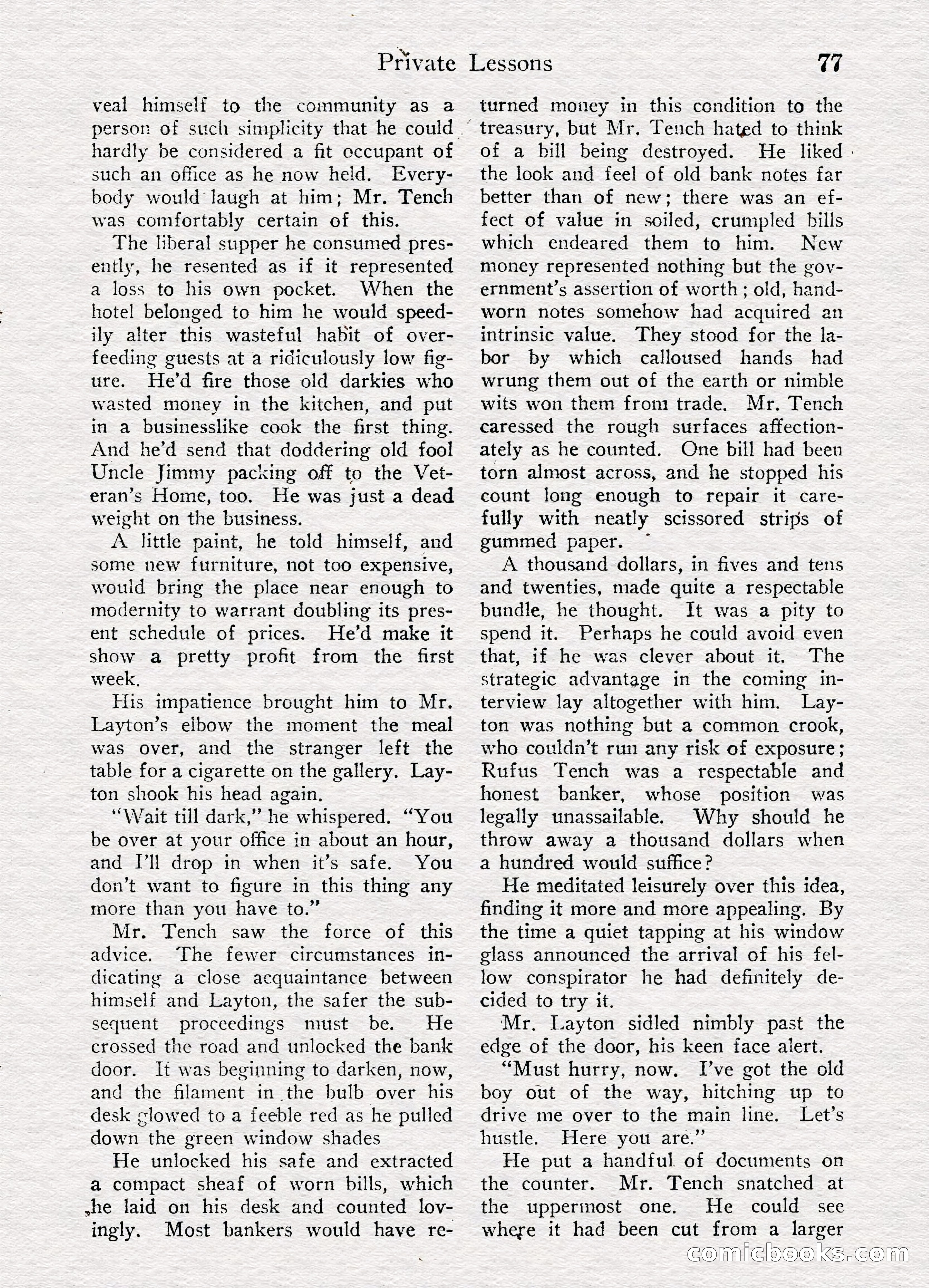 Detective Story Magazine, August 27, 1921 — page 79 of 149