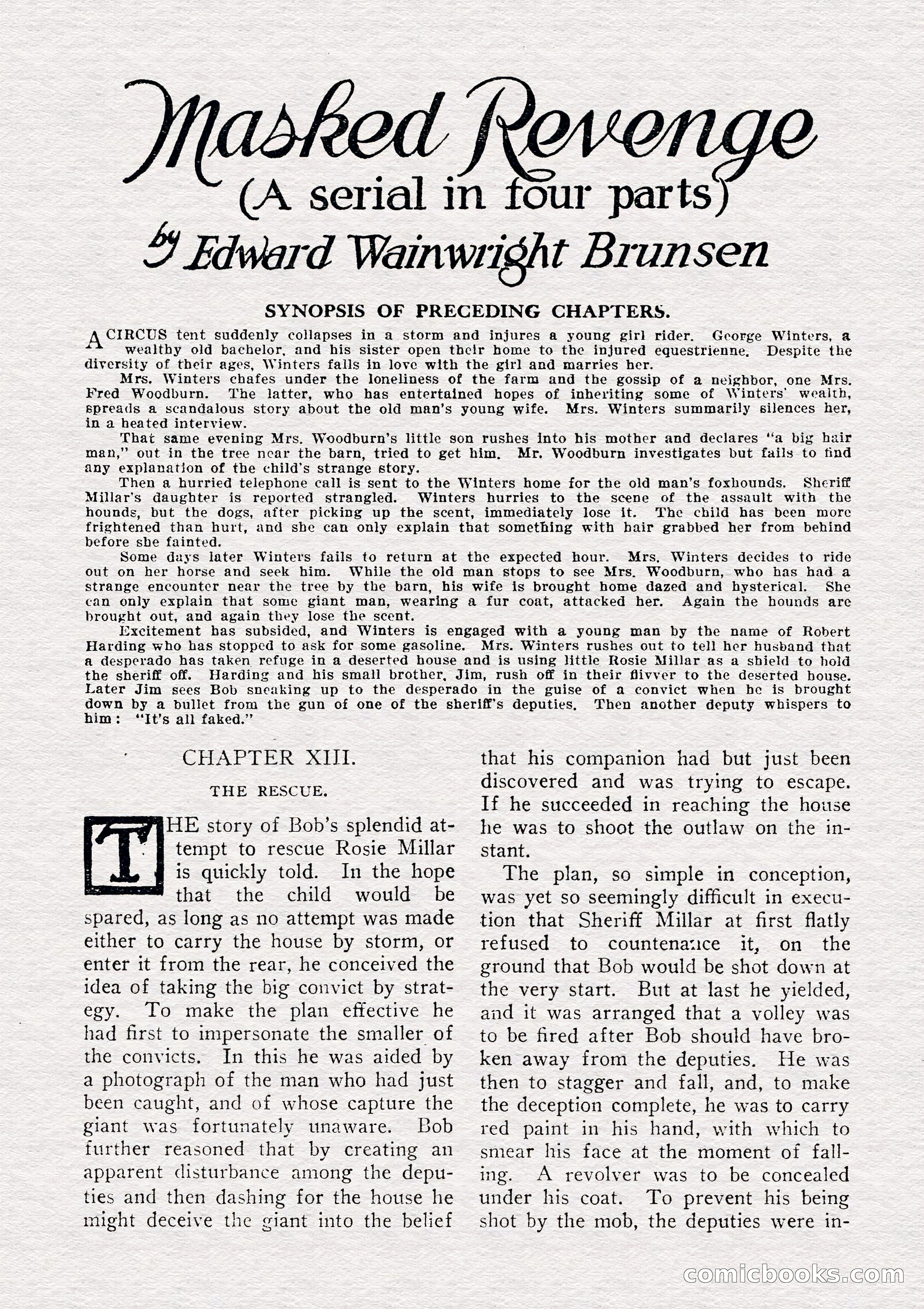 Detective Story Magazine, August 27, 1921 — page 85 of 149