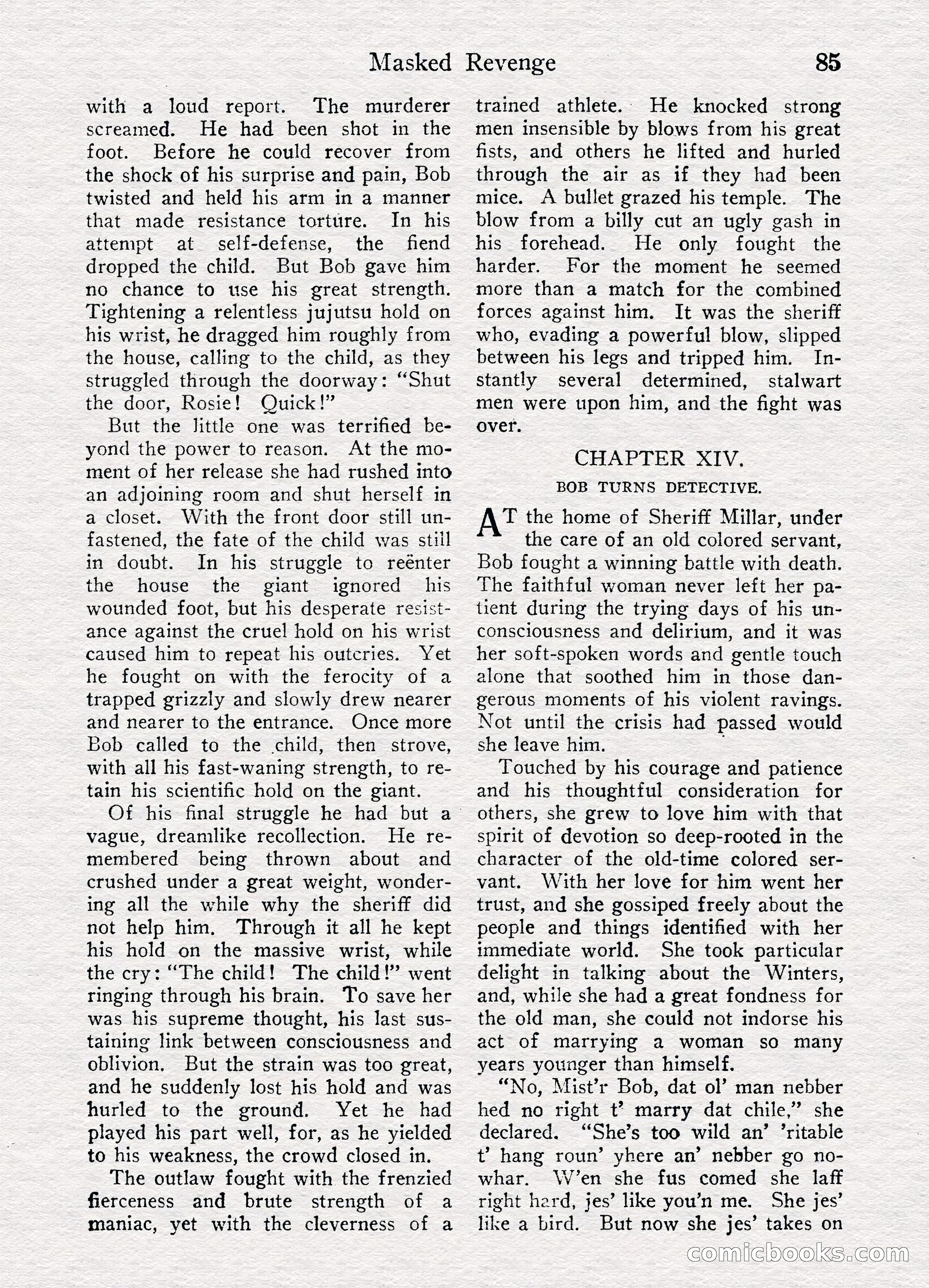 Detective Story Magazine, August 27, 1921 — page 87 of 149