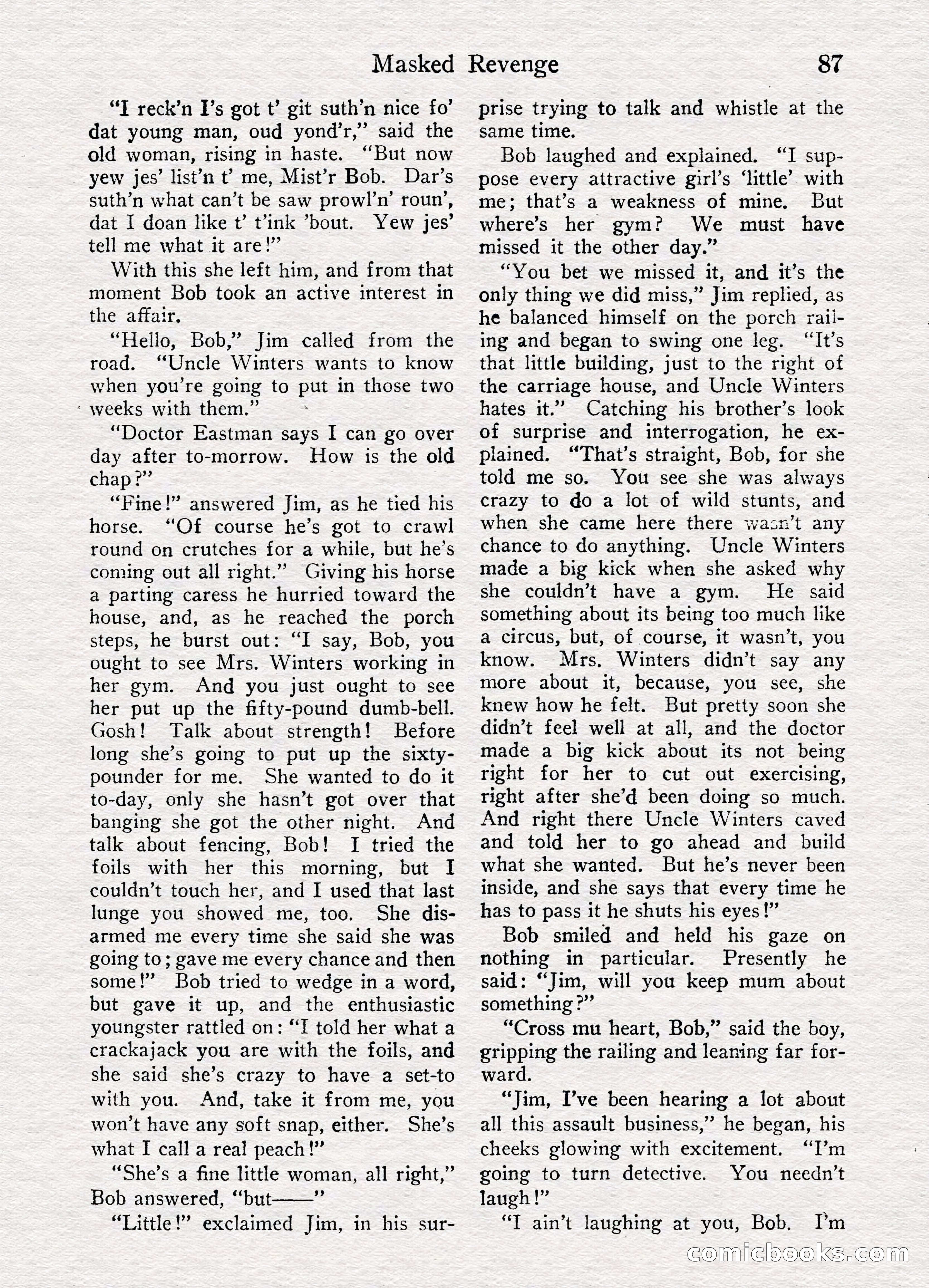 Detective Story Magazine, August 27, 1921 — page 89 of 149