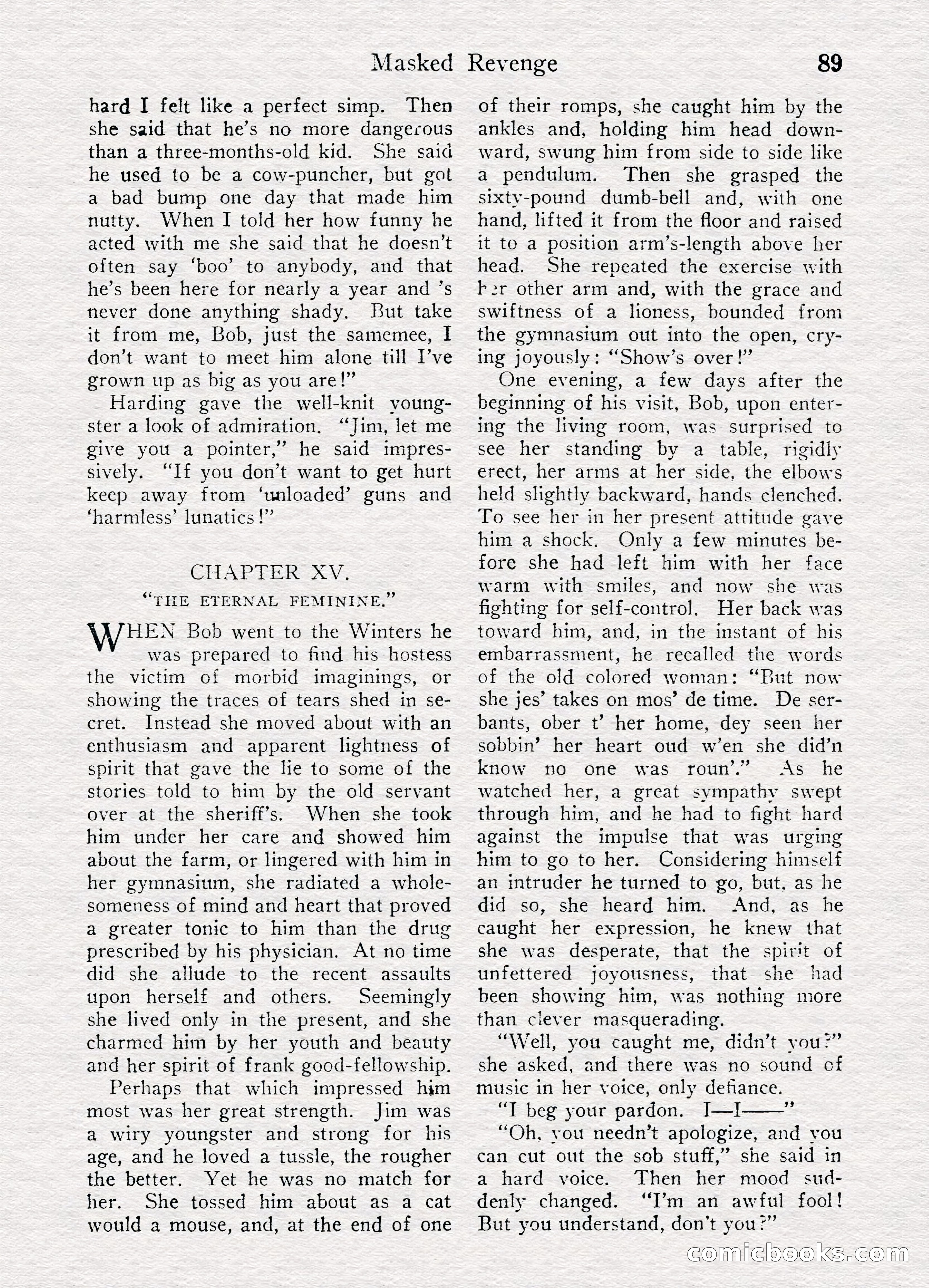 Detective Story Magazine, August 27, 1921 — page 91 of 149