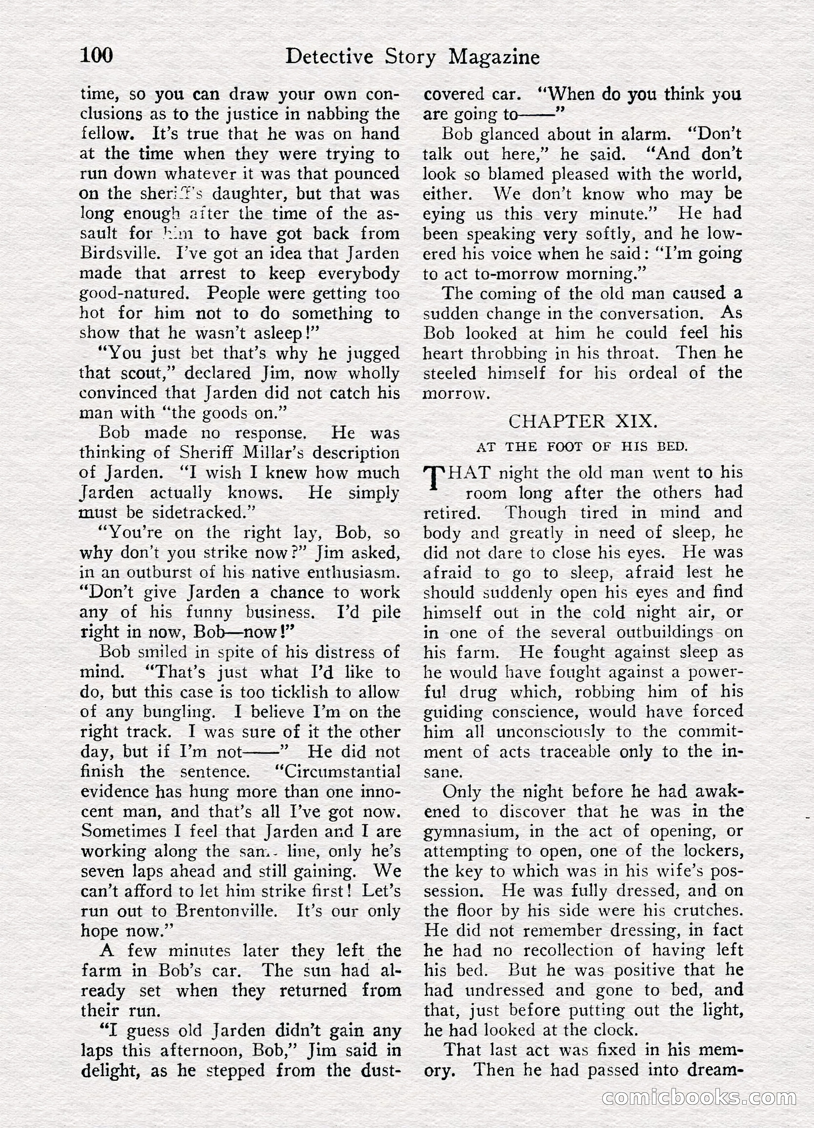 Detective Story Magazine, August 27, 1921 — page 102 of 149