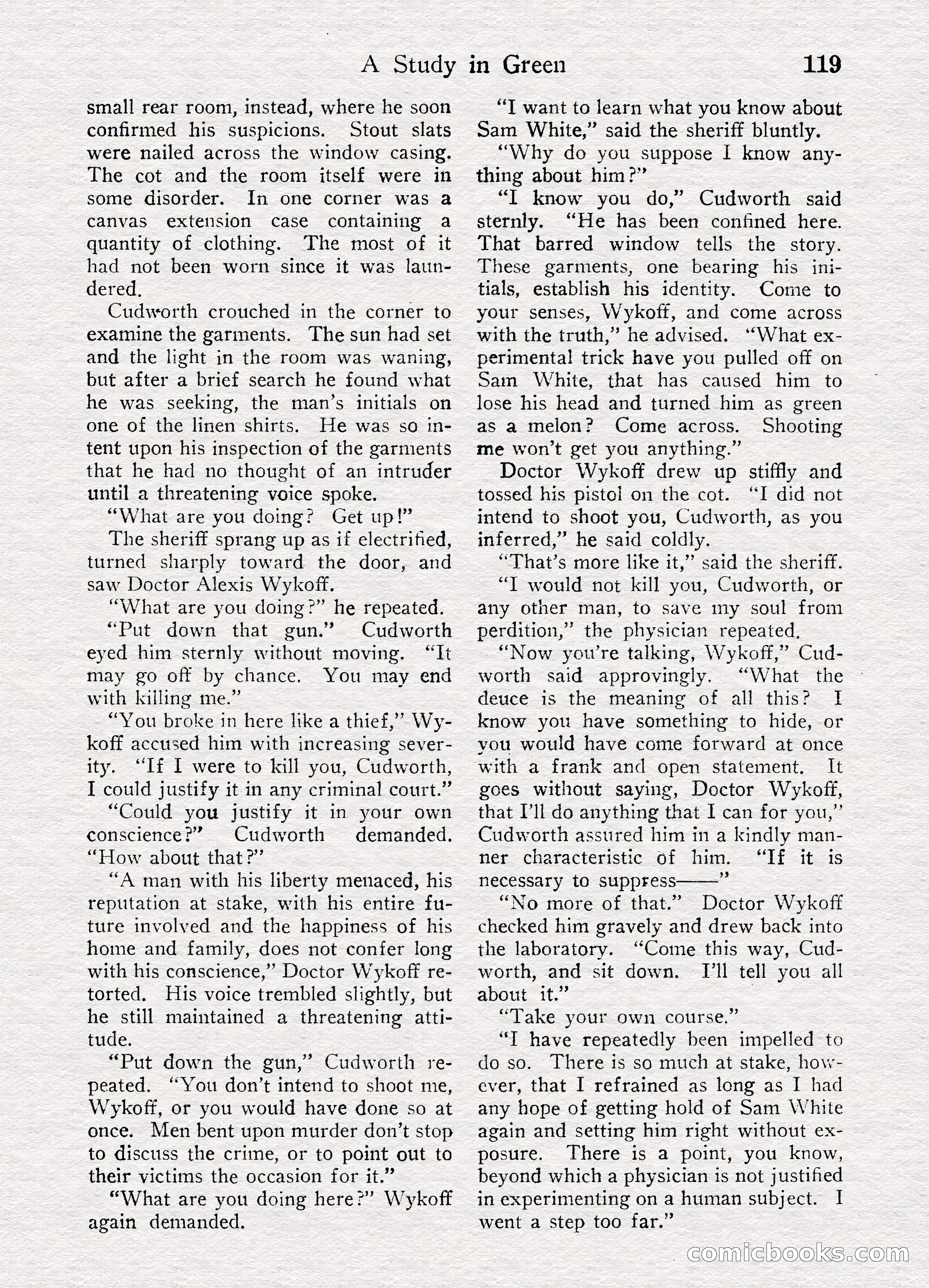 Detective Story Magazine, August 27, 1921 — page 121 of 149
