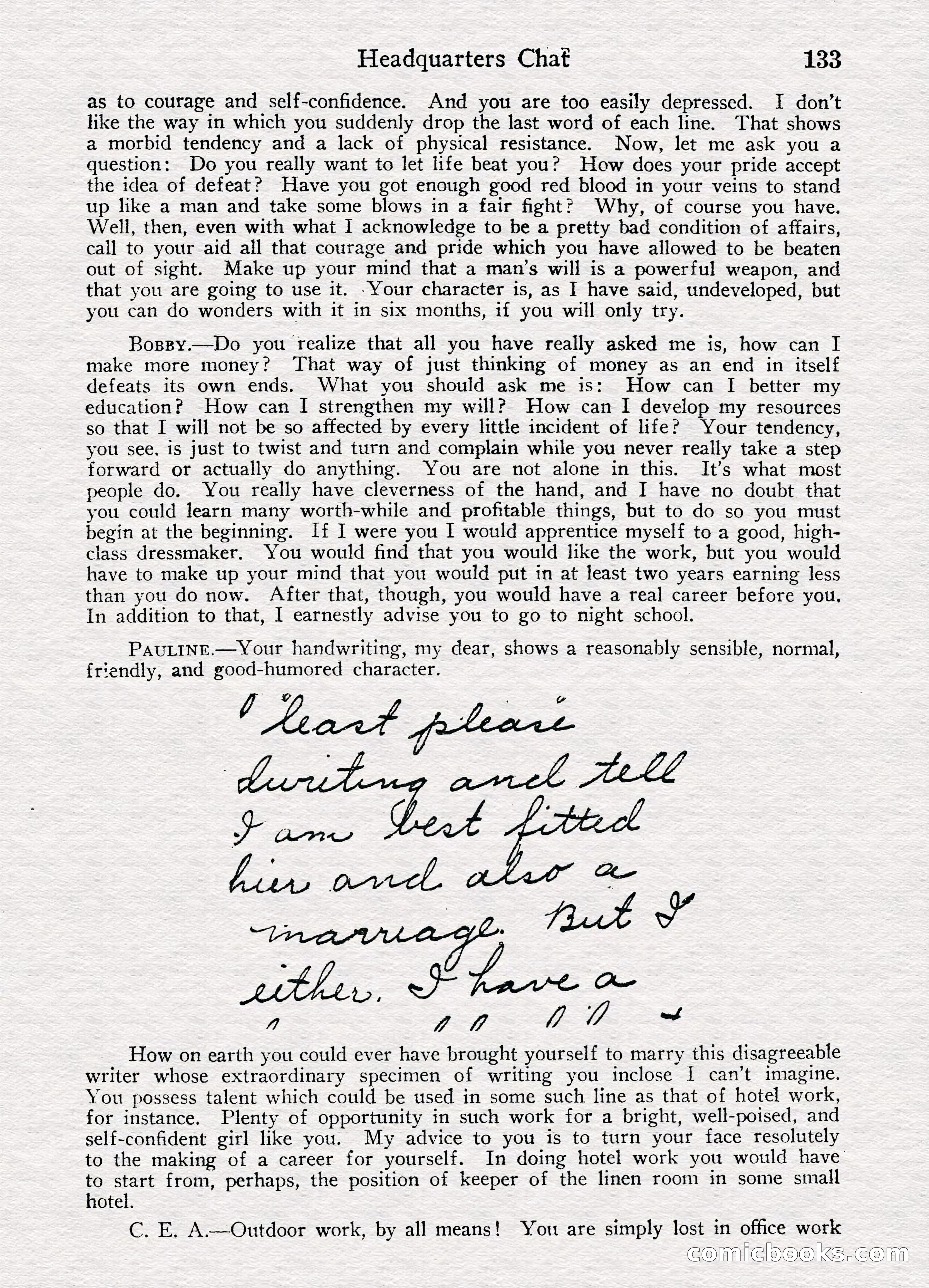 Detective Story Magazine, August 27, 1921 — page 135 of 149