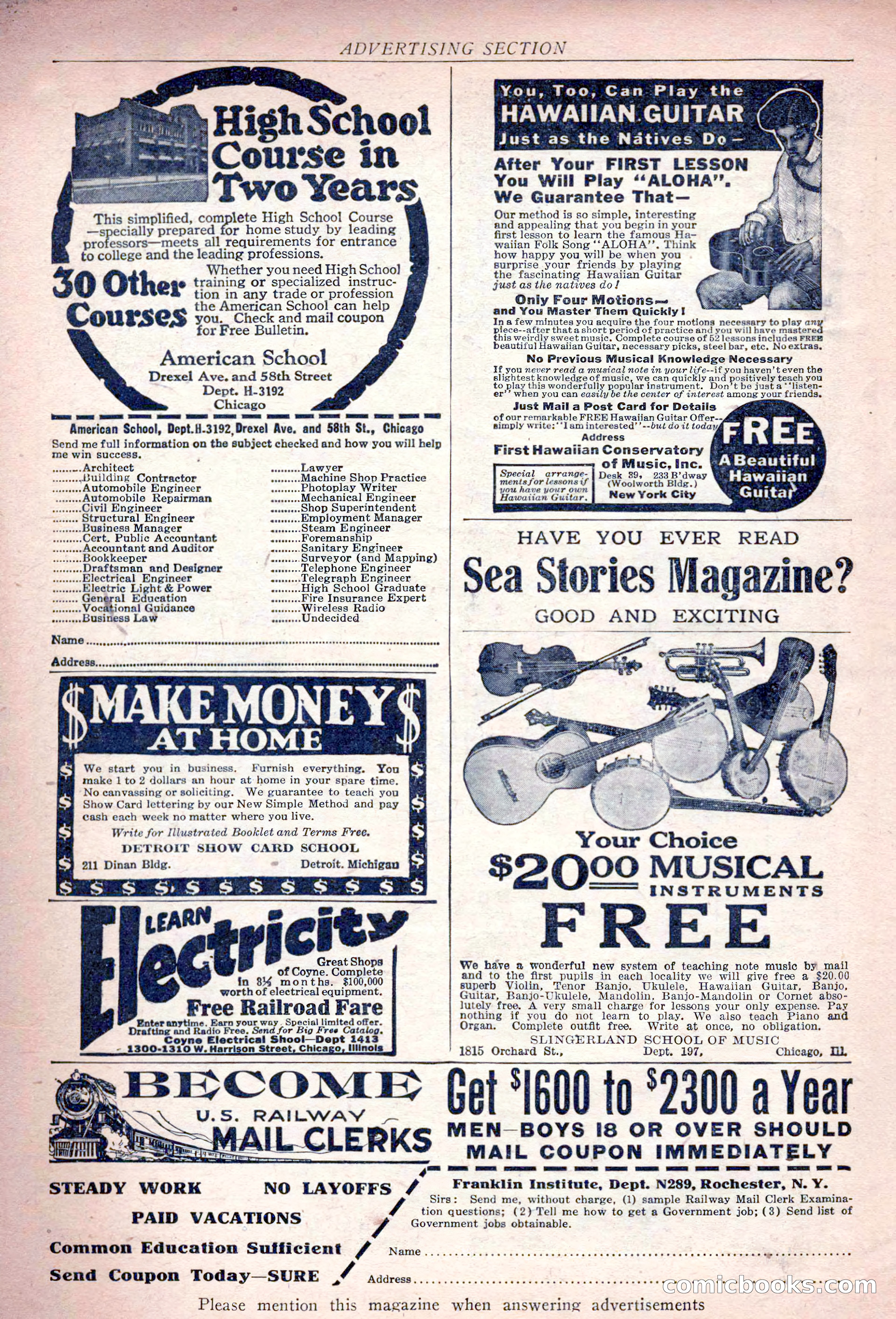Detective Story Magazine, March 3, 1923 — page 6 of 172