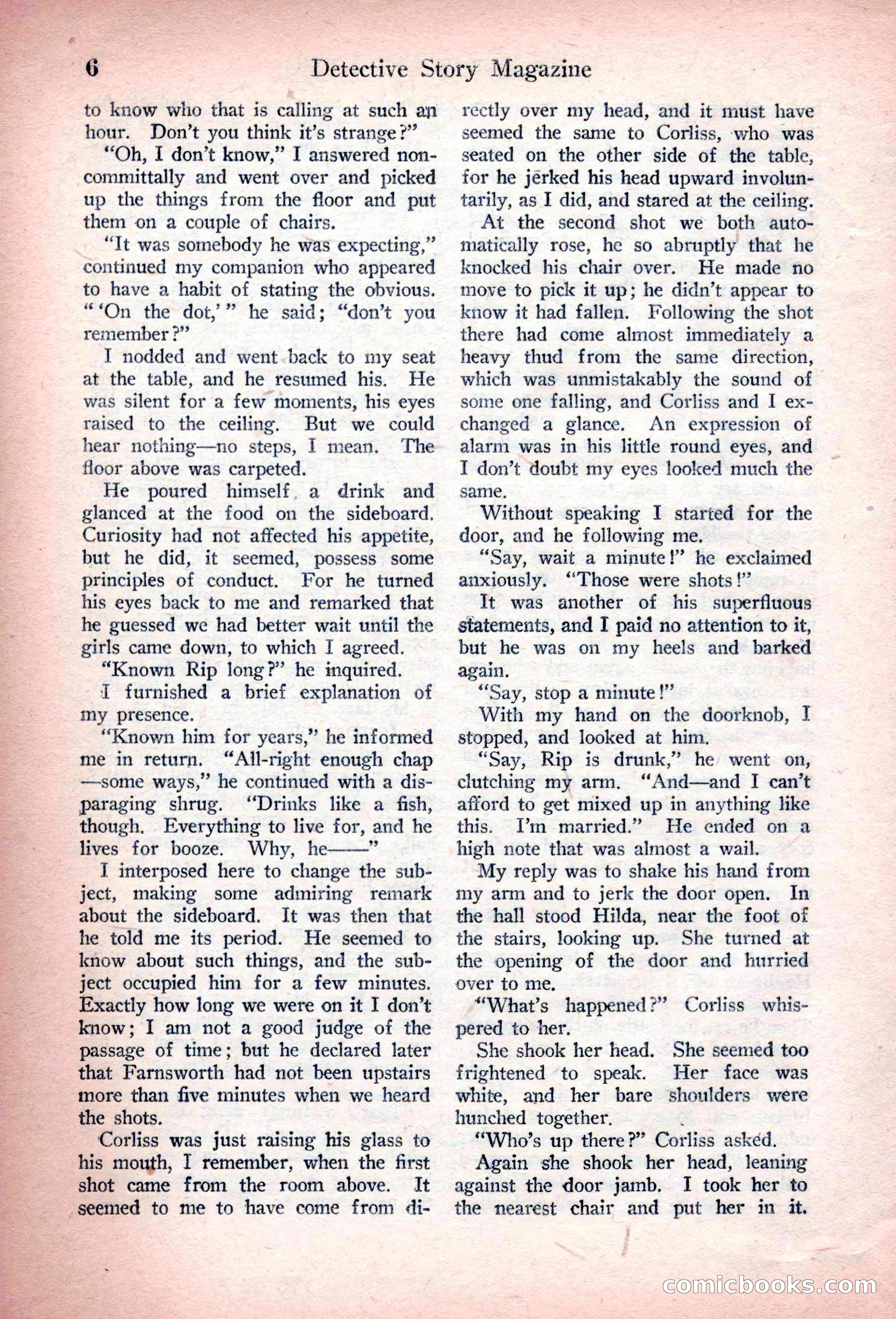 Detective Story Magazine, March 3, 1923 — page 16 of 172