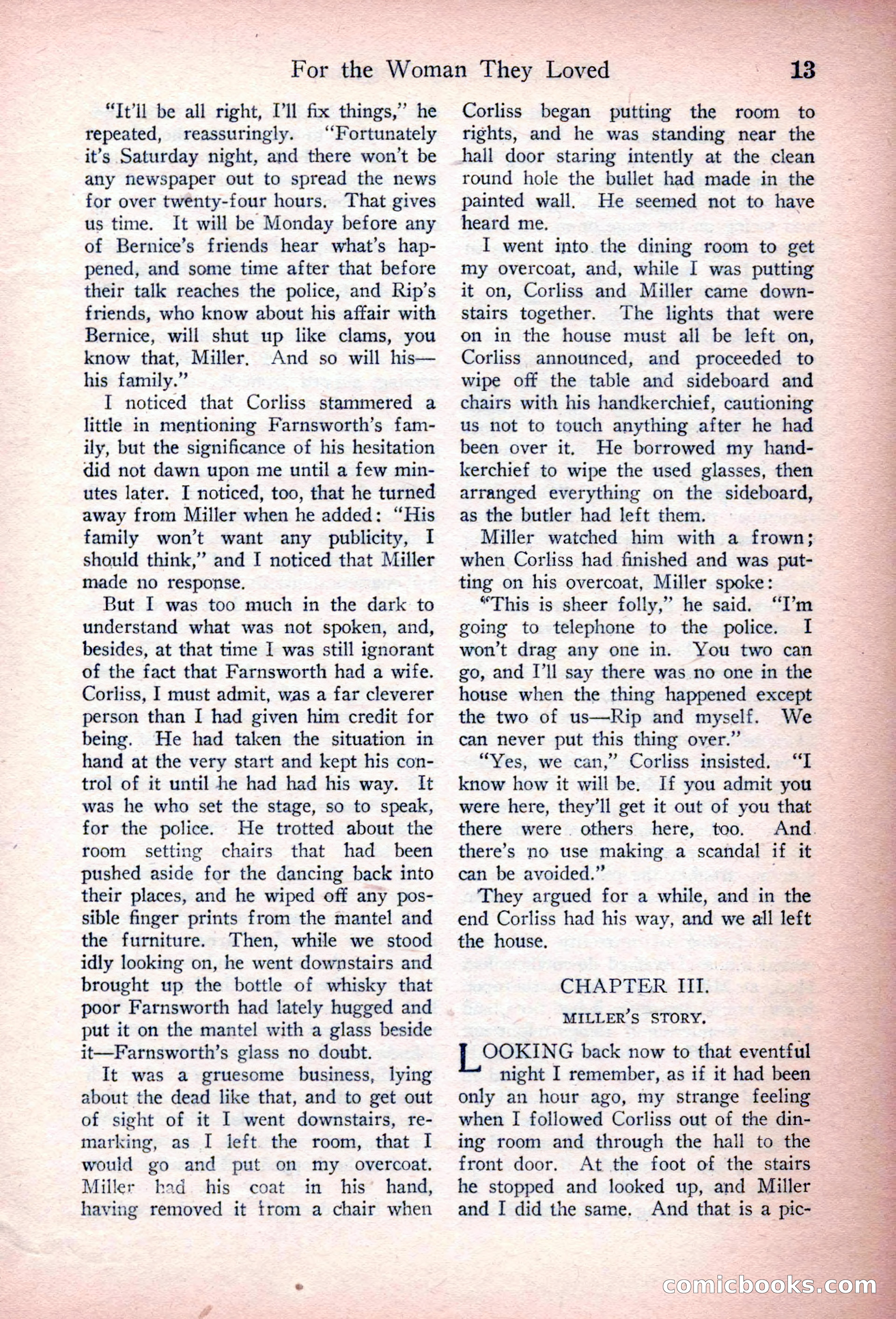 Detective Story Magazine, March 3, 1923 — page 23 of 172