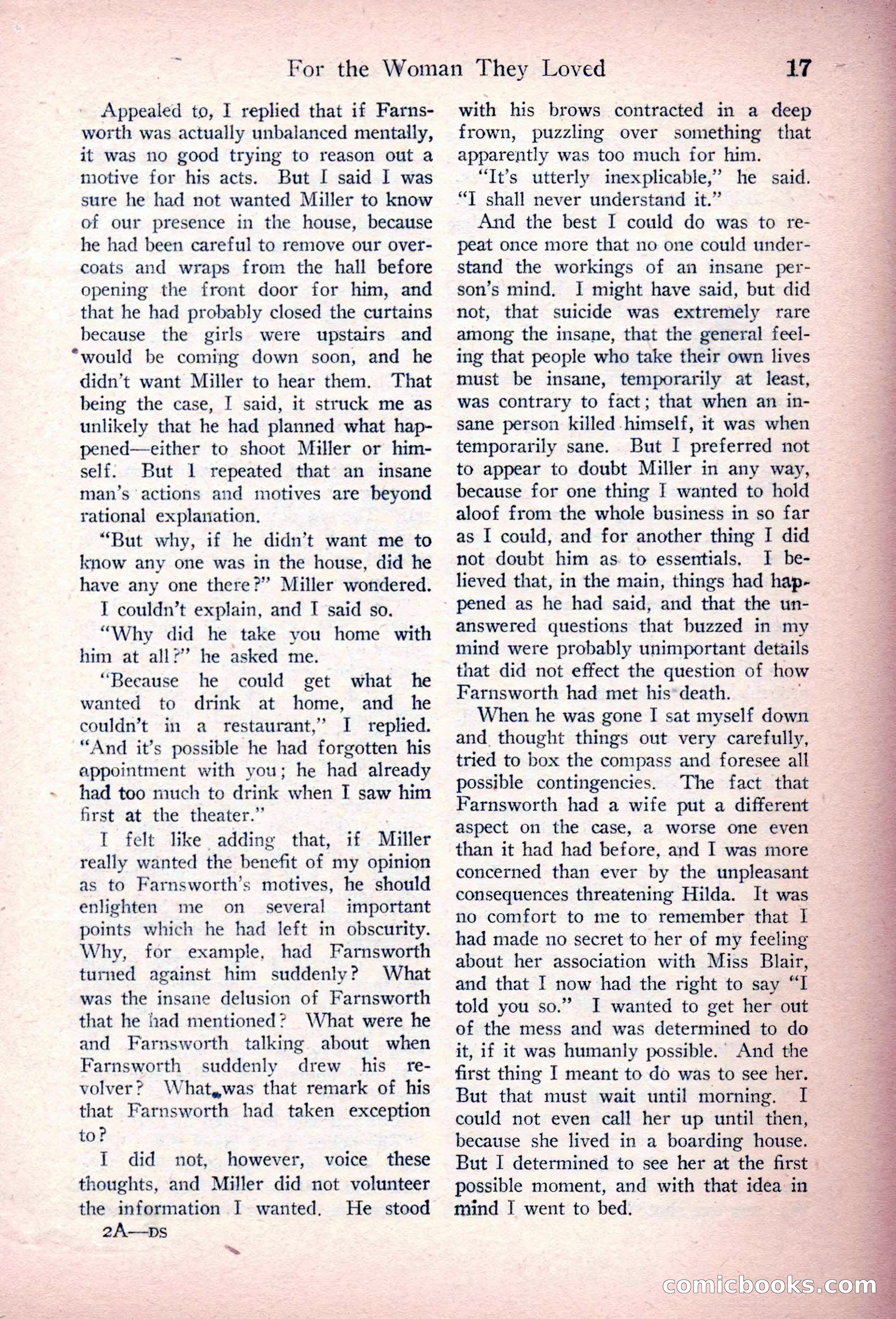 Detective Story Magazine, March 3, 1923 — page 27 of 172
