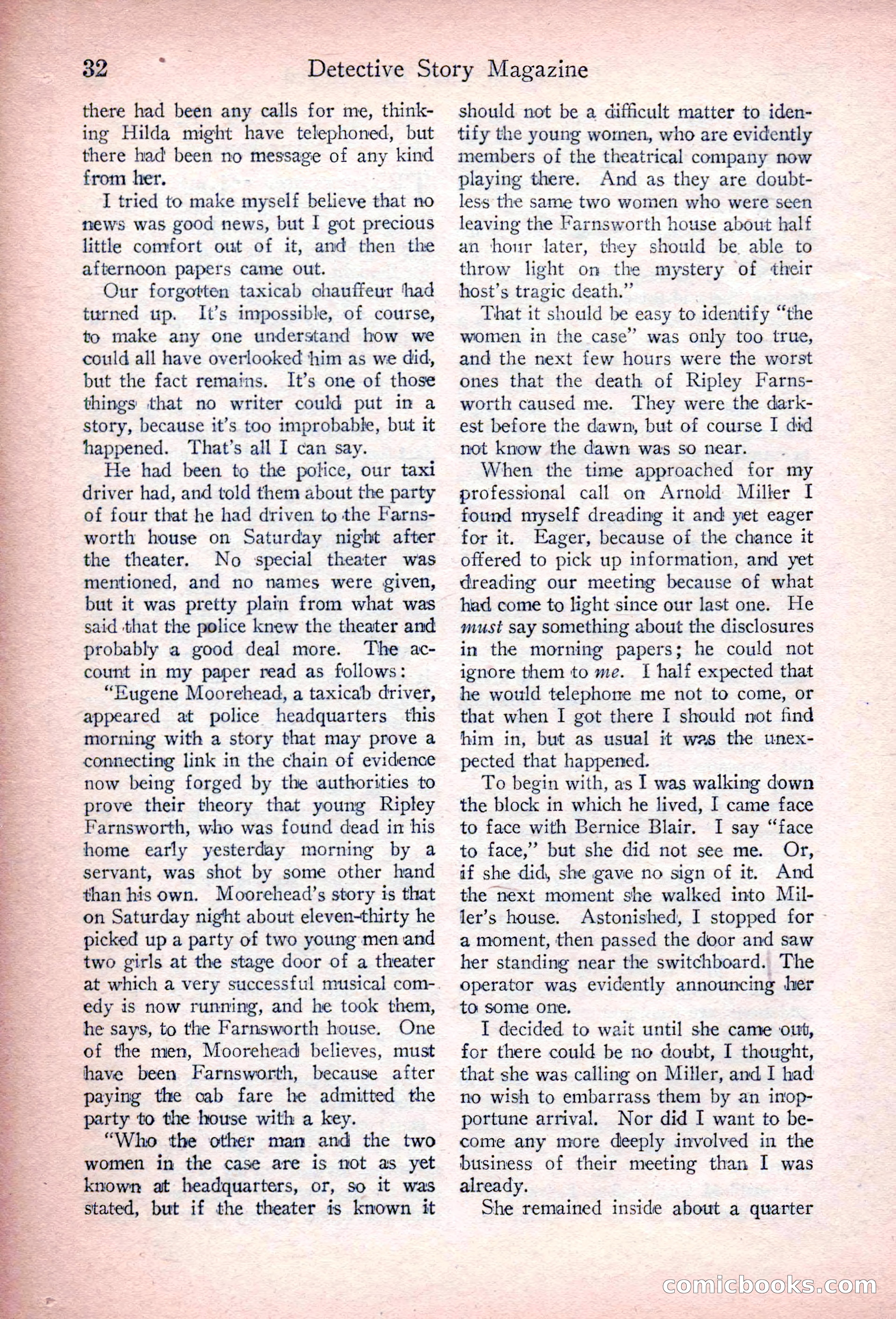 Detective Story Magazine, March 3, 1923 — page 42 of 172