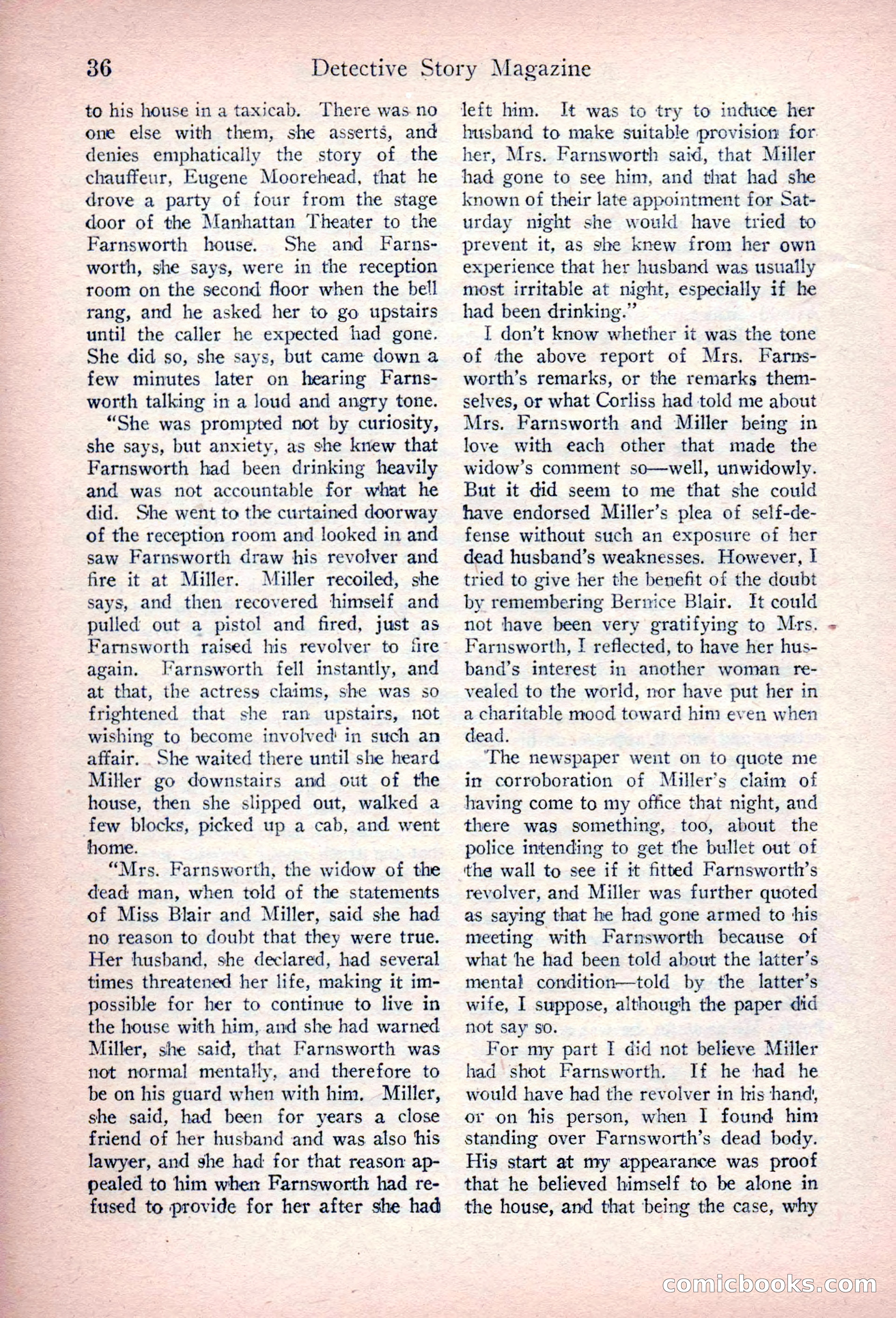 Detective Story Magazine, March 3, 1923 — page 46 of 172