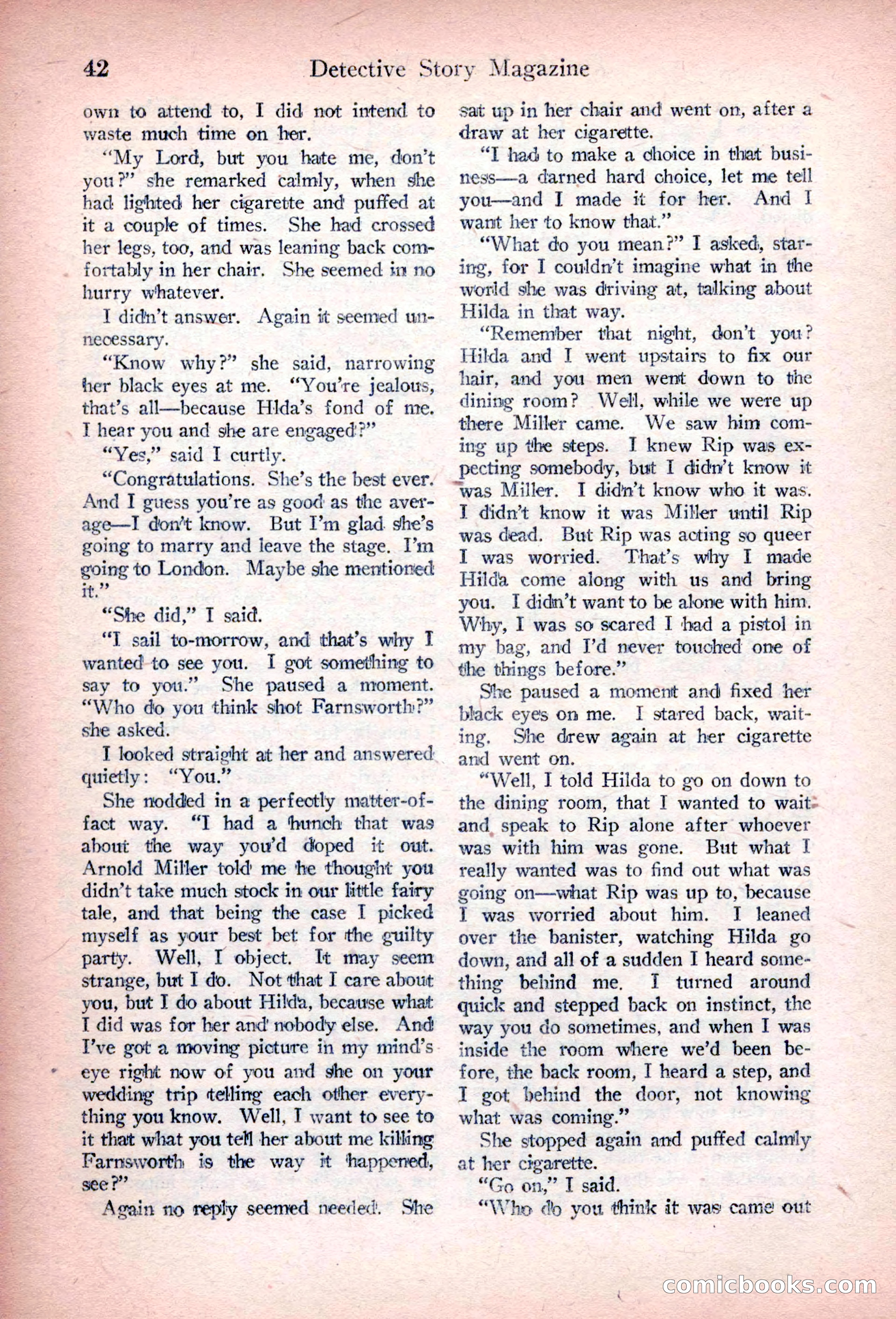 Detective Story Magazine, March 3, 1923 — page 52 of 172