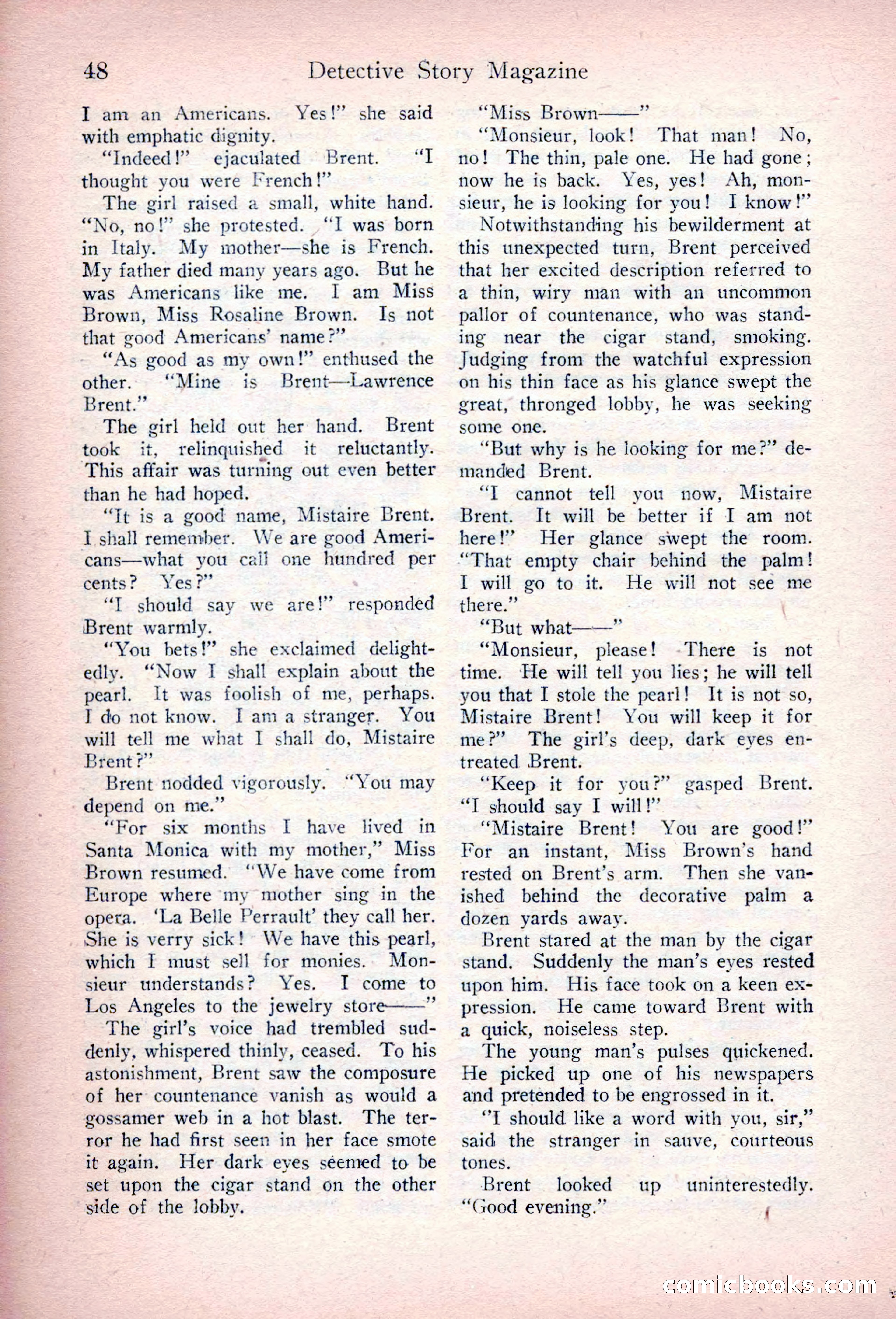Detective Story Magazine, March 3, 1923 — page 58 of 172