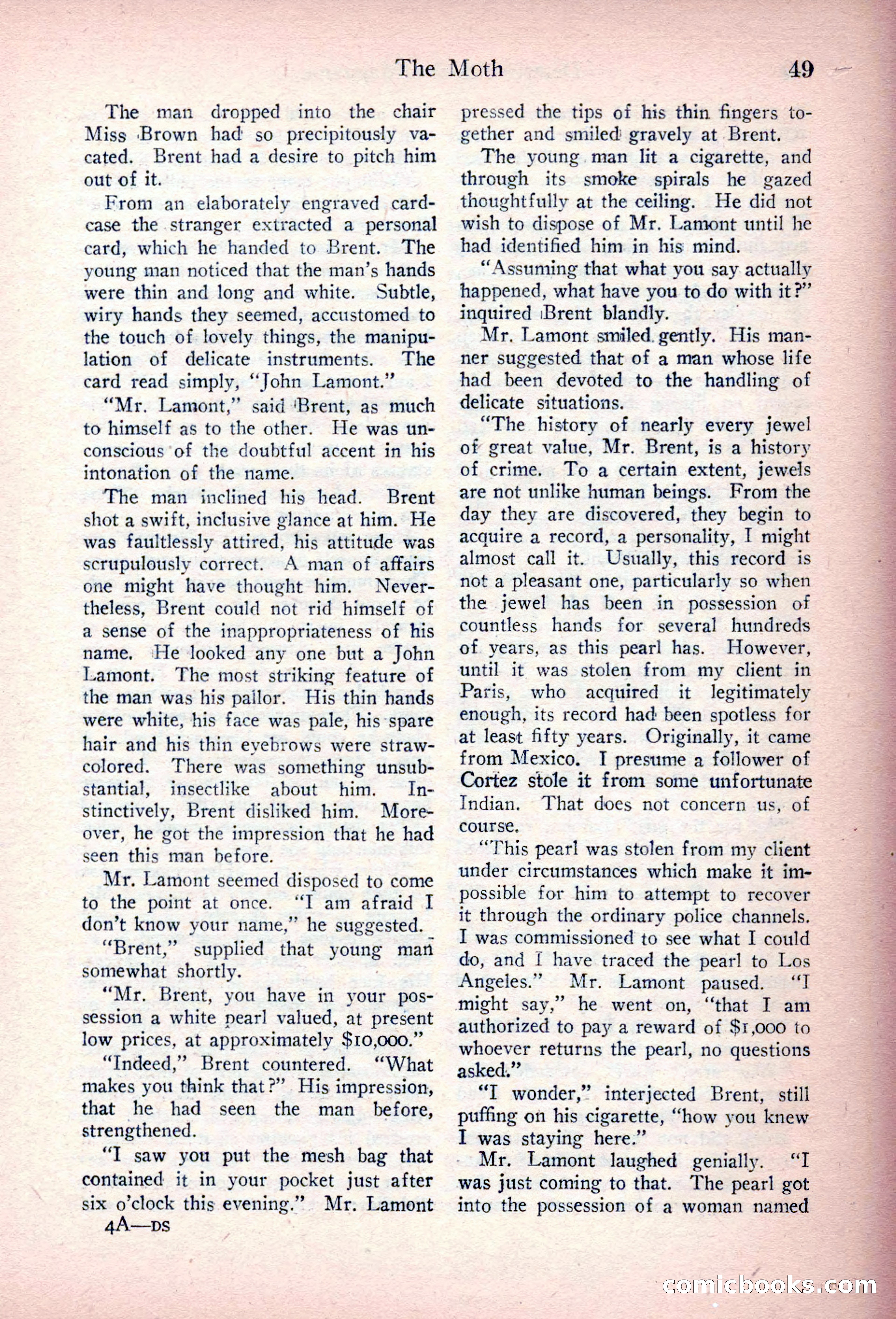 Detective Story Magazine, March 3, 1923 — page 59 of 172