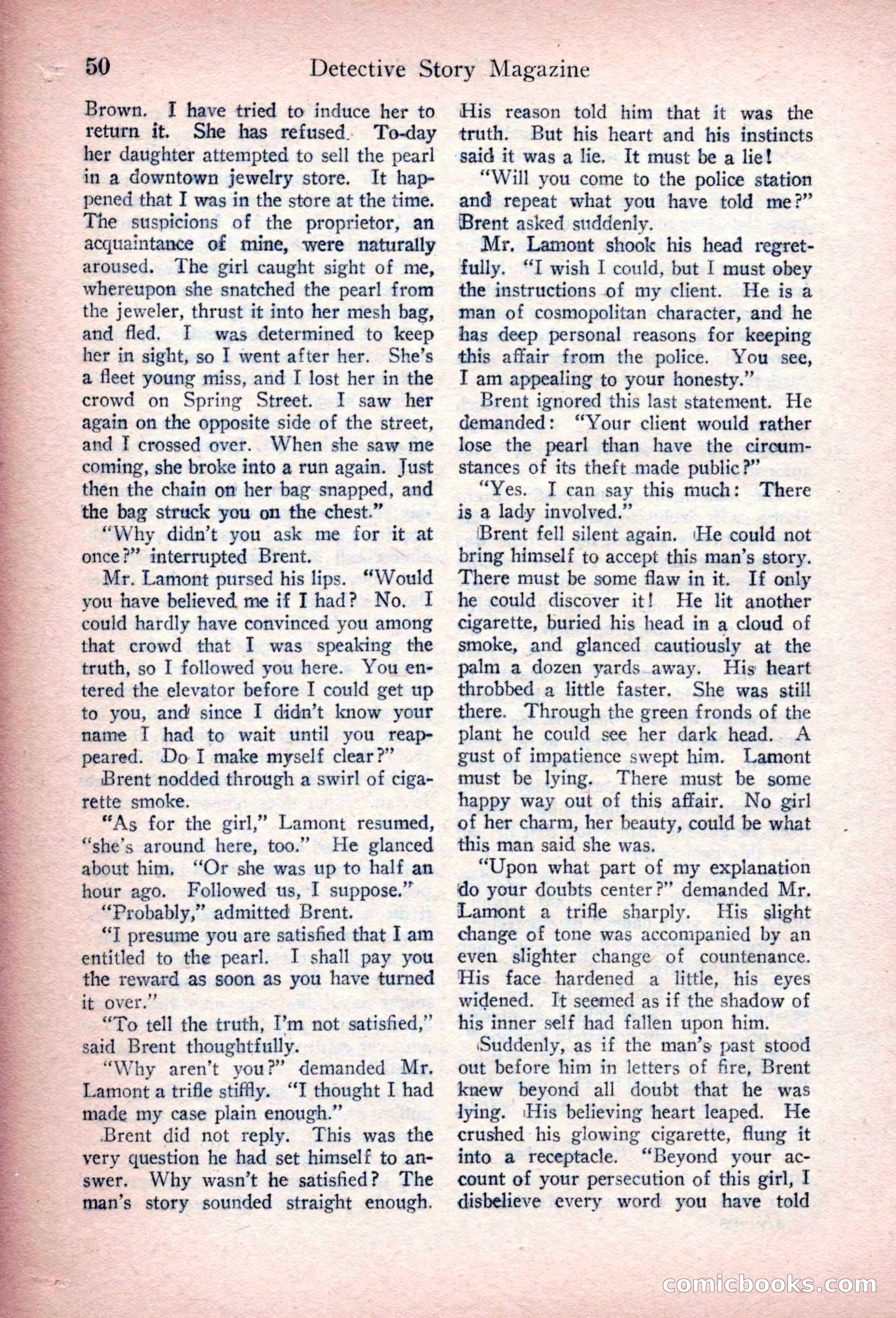 Detective Story Magazine, March 3, 1923 — page 60 of 172