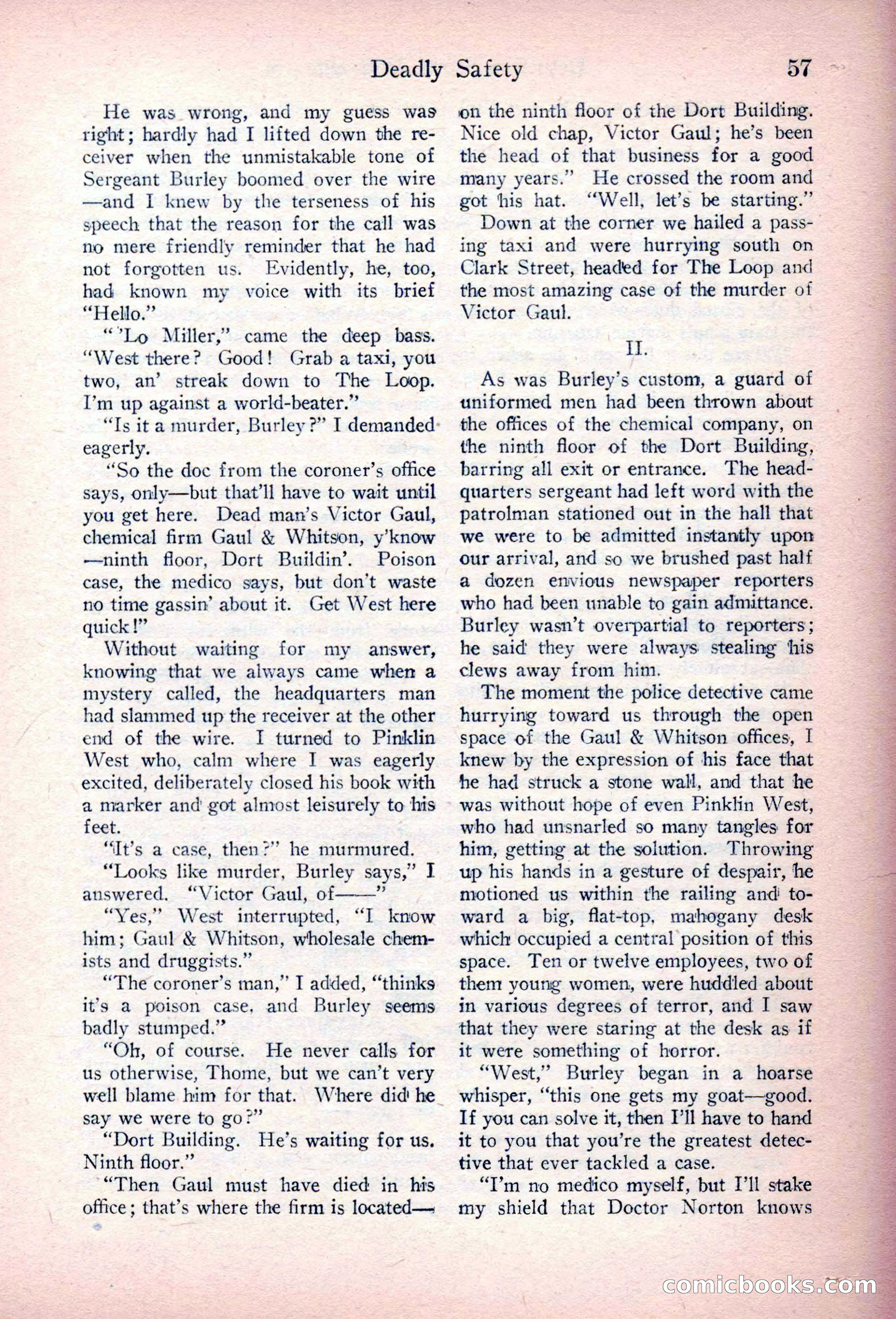 Detective Story Magazine, March 3, 1923 — page 67 of 172