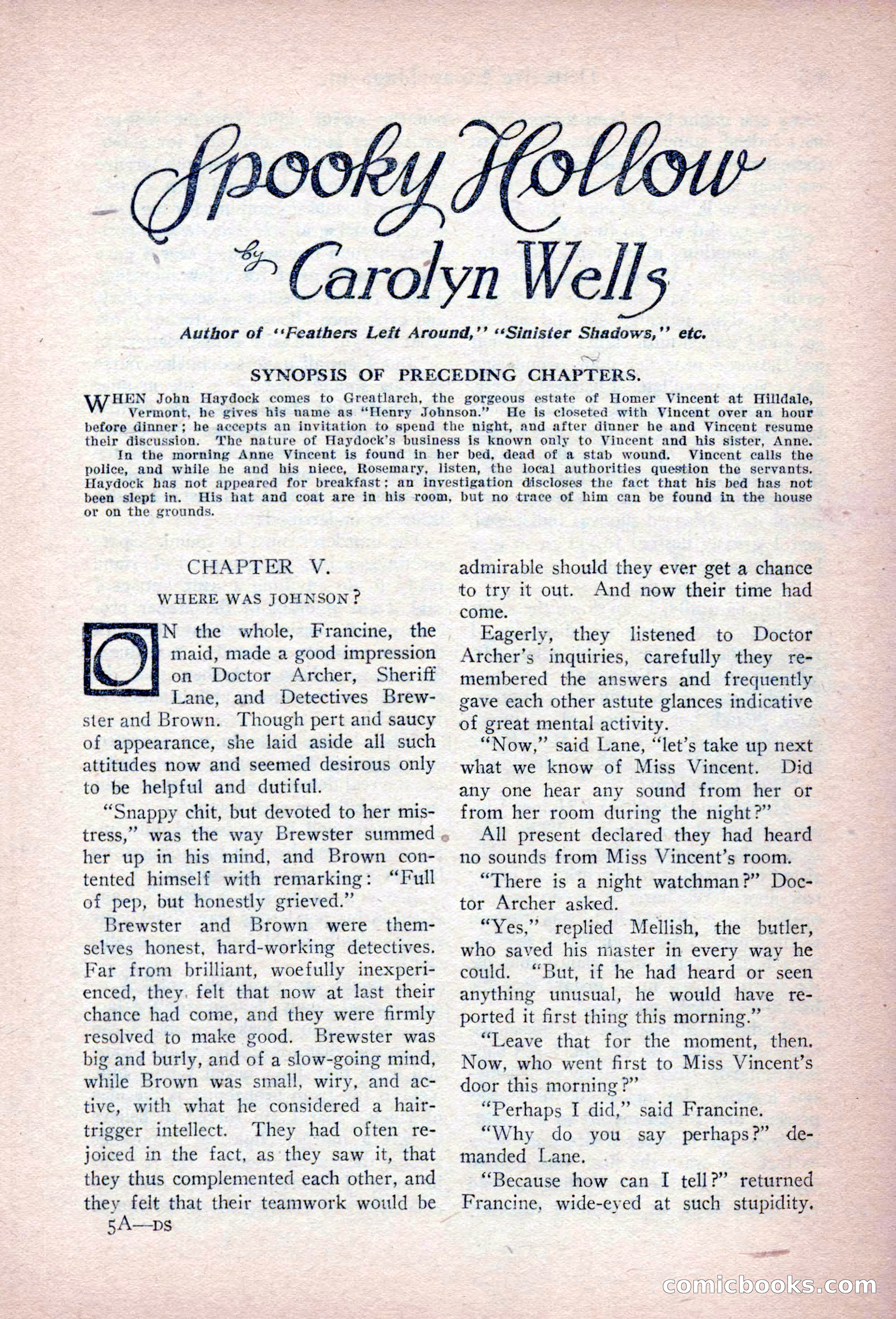 Detective Story Magazine, March 3, 1923 — page 75 of 172