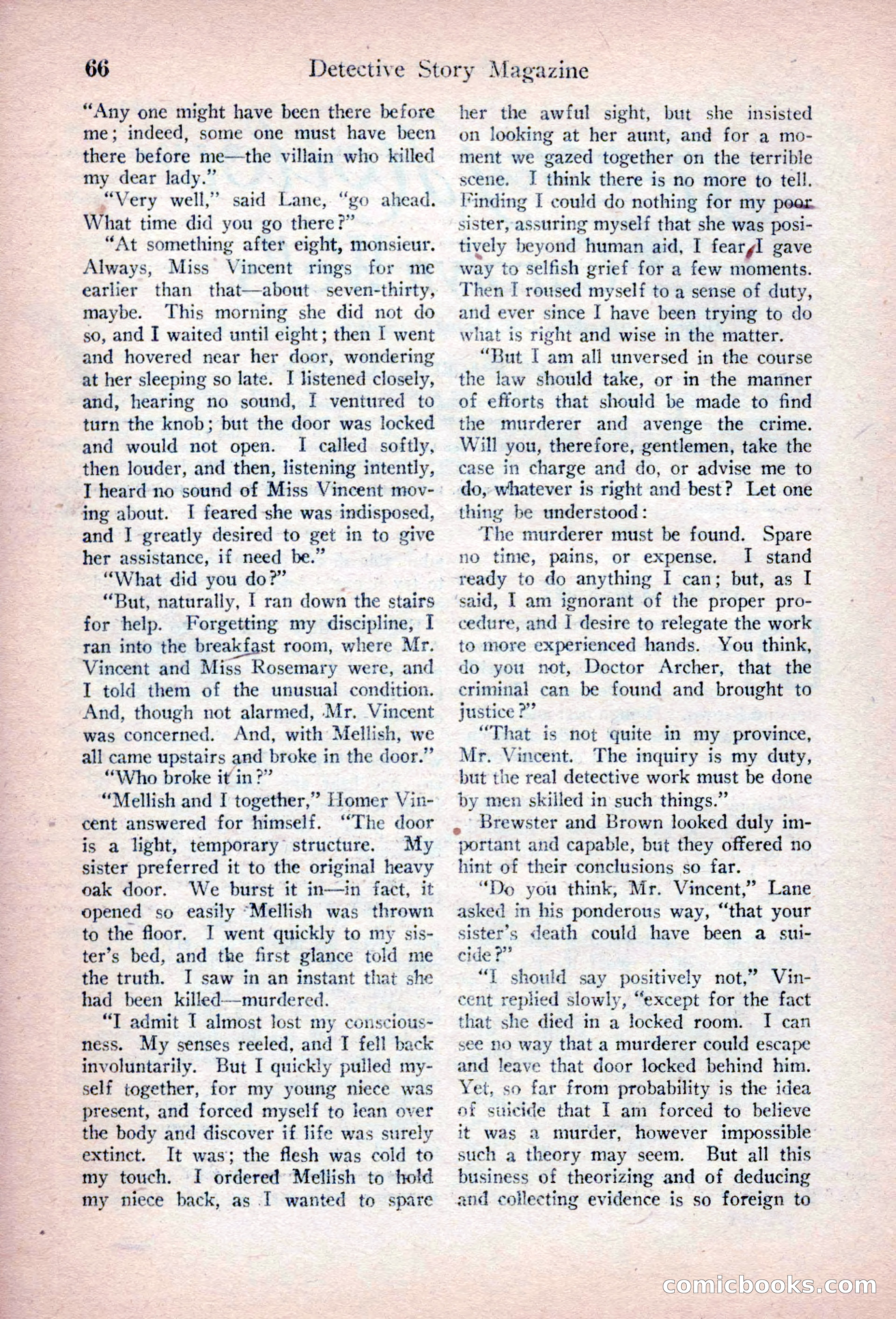 Detective Story Magazine, March 3, 1923 — page 76 of 172