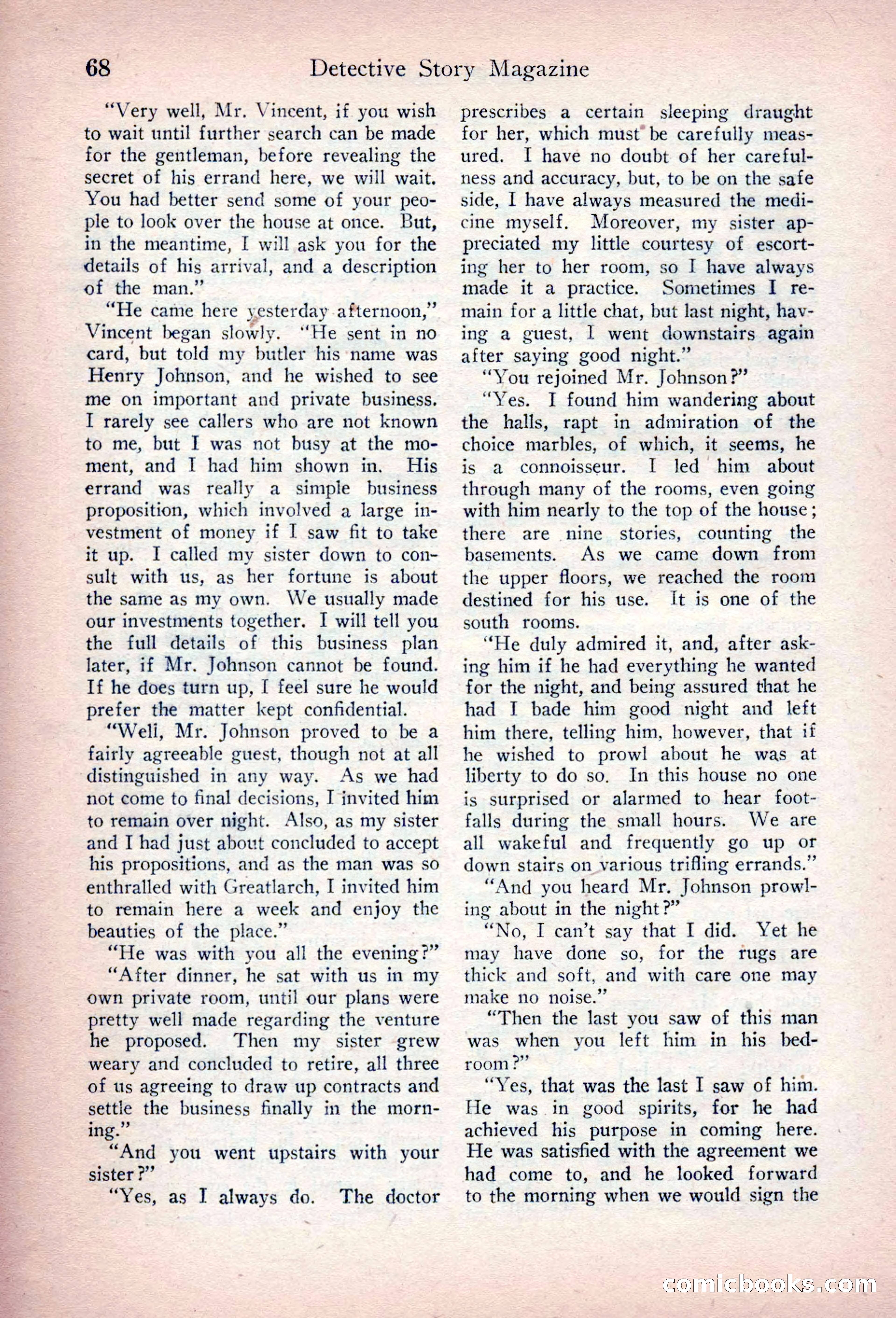 Detective Story Magazine, March 3, 1923 — page 78 of 172