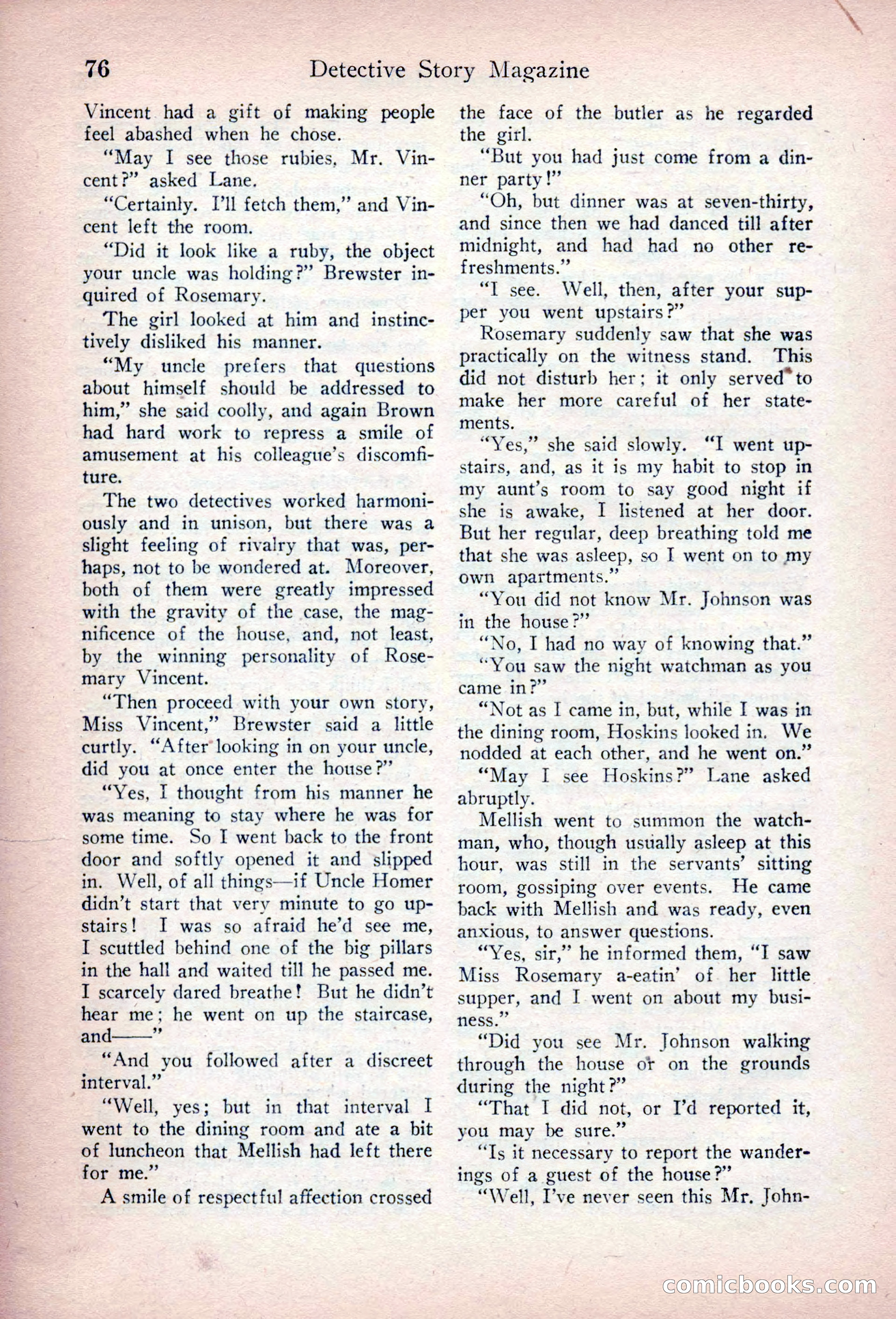 Detective Story Magazine, March 3, 1923 — page 86 of 172
