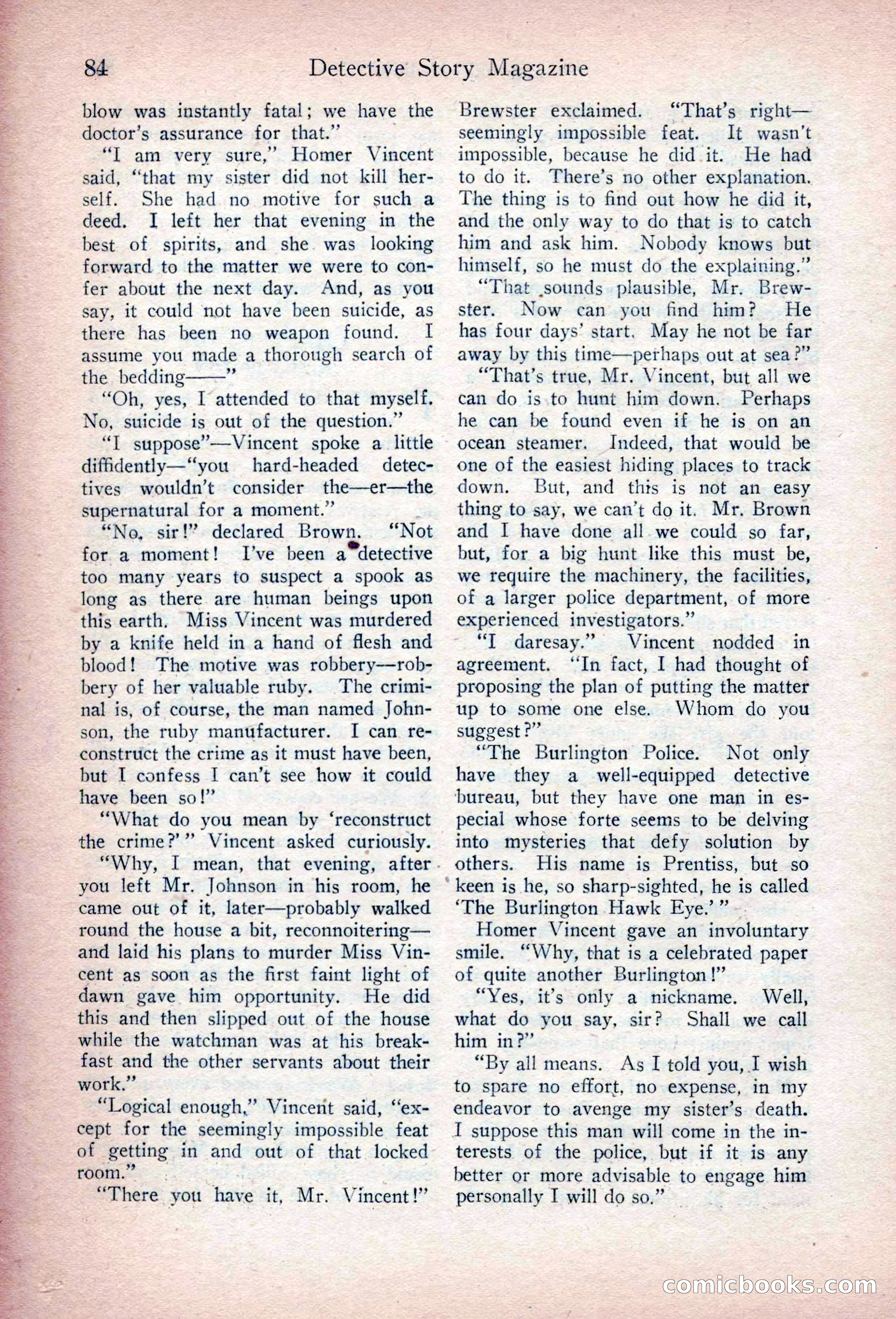Detective Story Magazine, March 3, 1923 — page 94 of 172