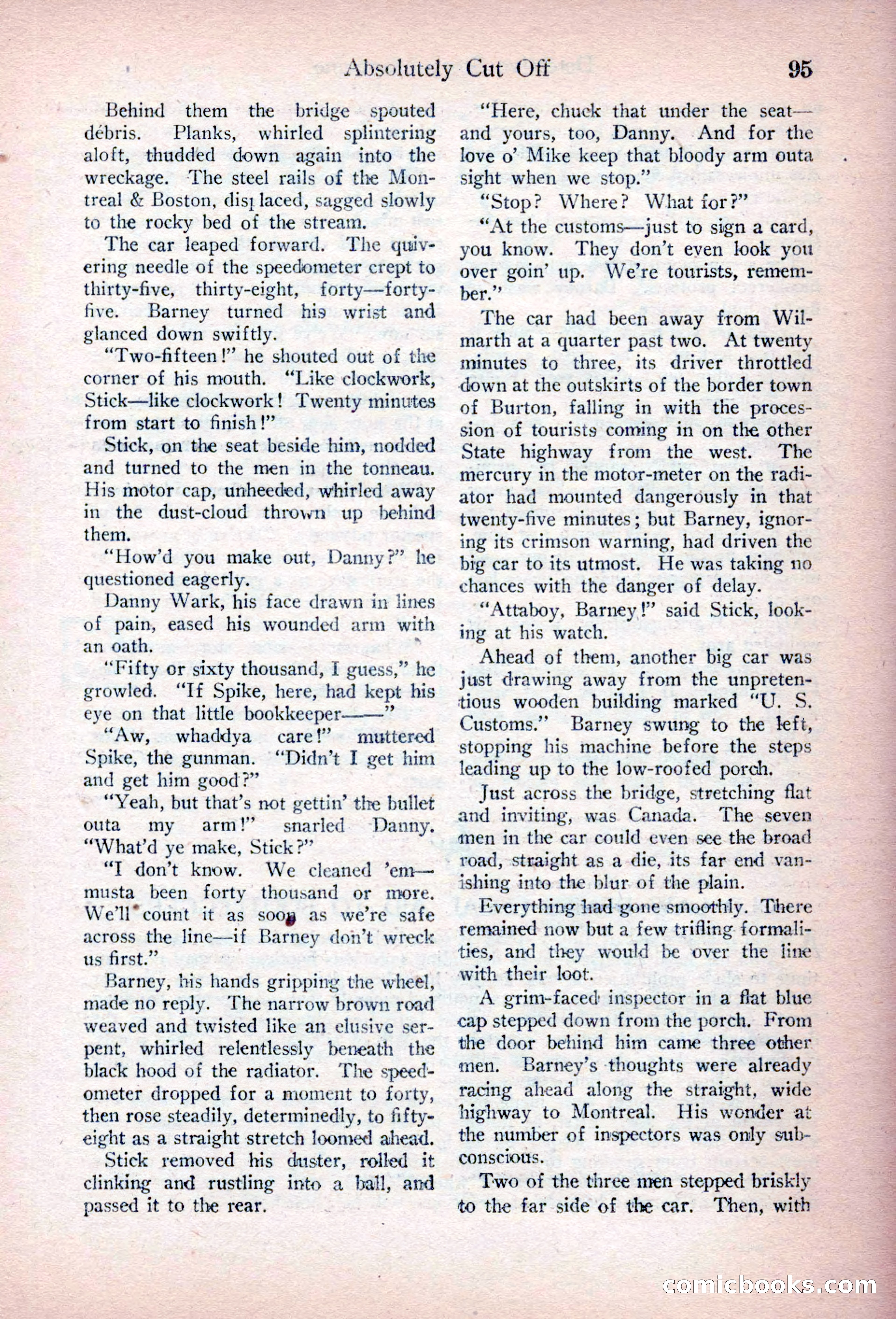 Detective Story Magazine, March 3, 1923 — page 105 of 172
