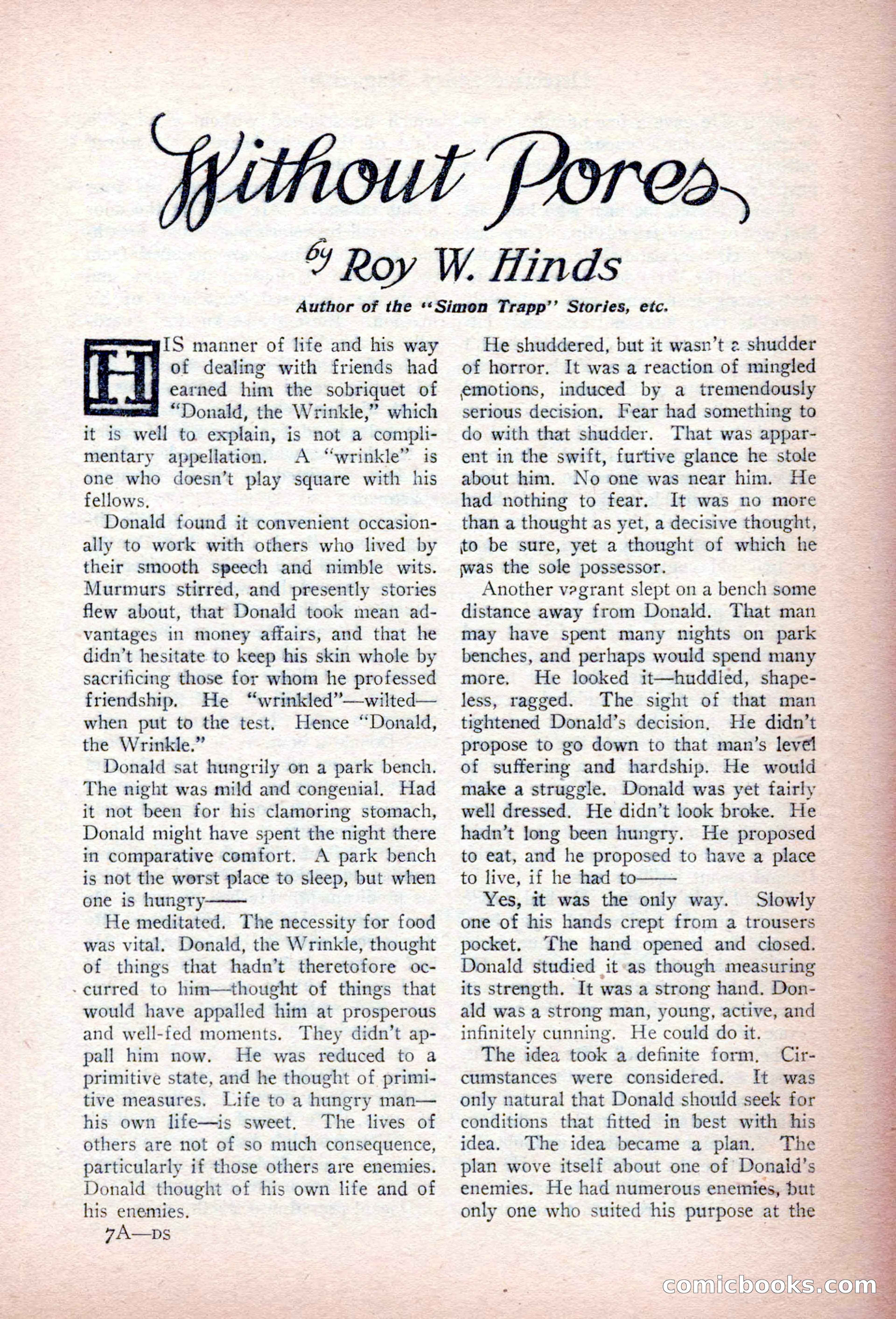 Detective Story Magazine, March 3, 1923 — page 107 of 172