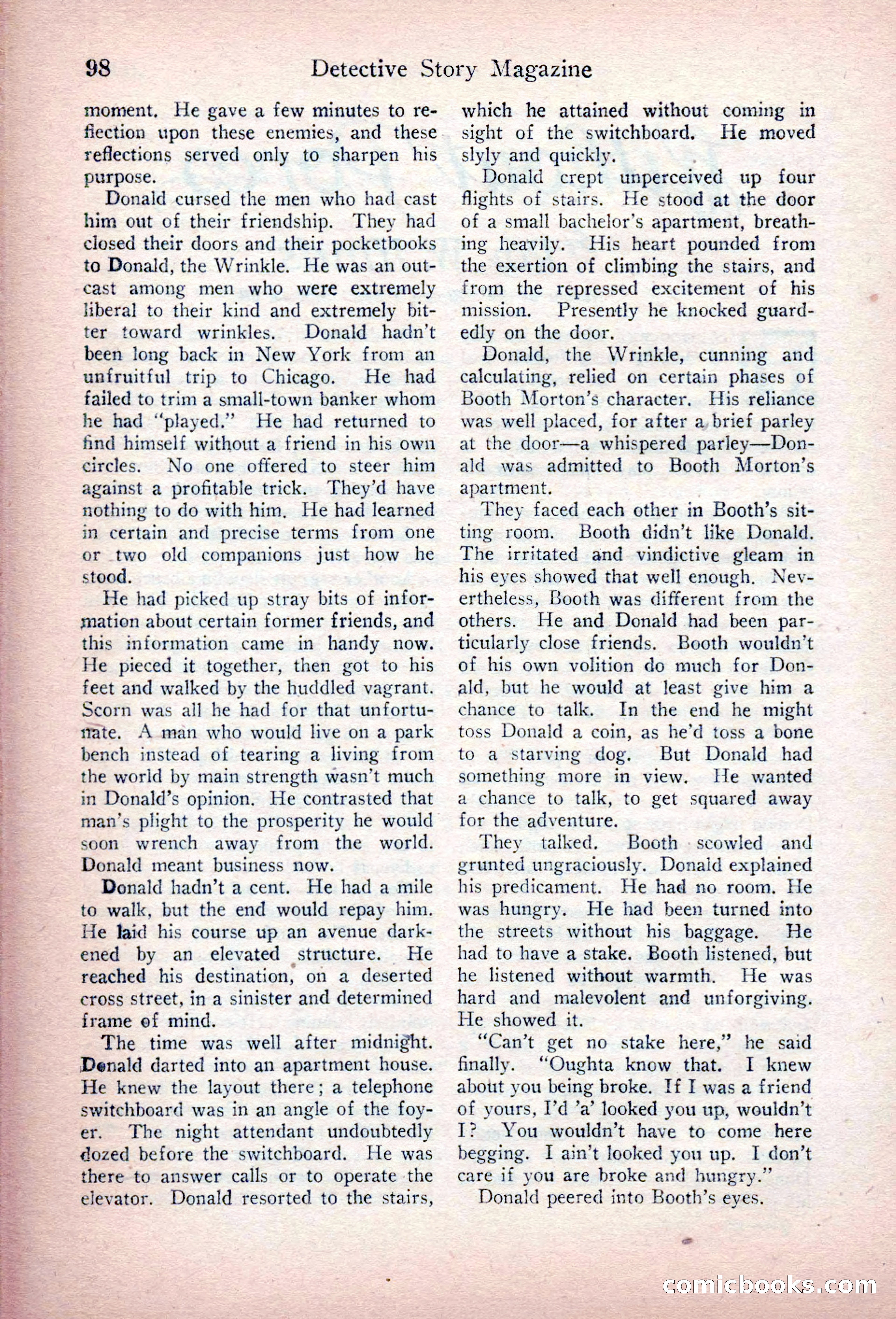 Detective Story Magazine, March 3, 1923 — page 108 of 172