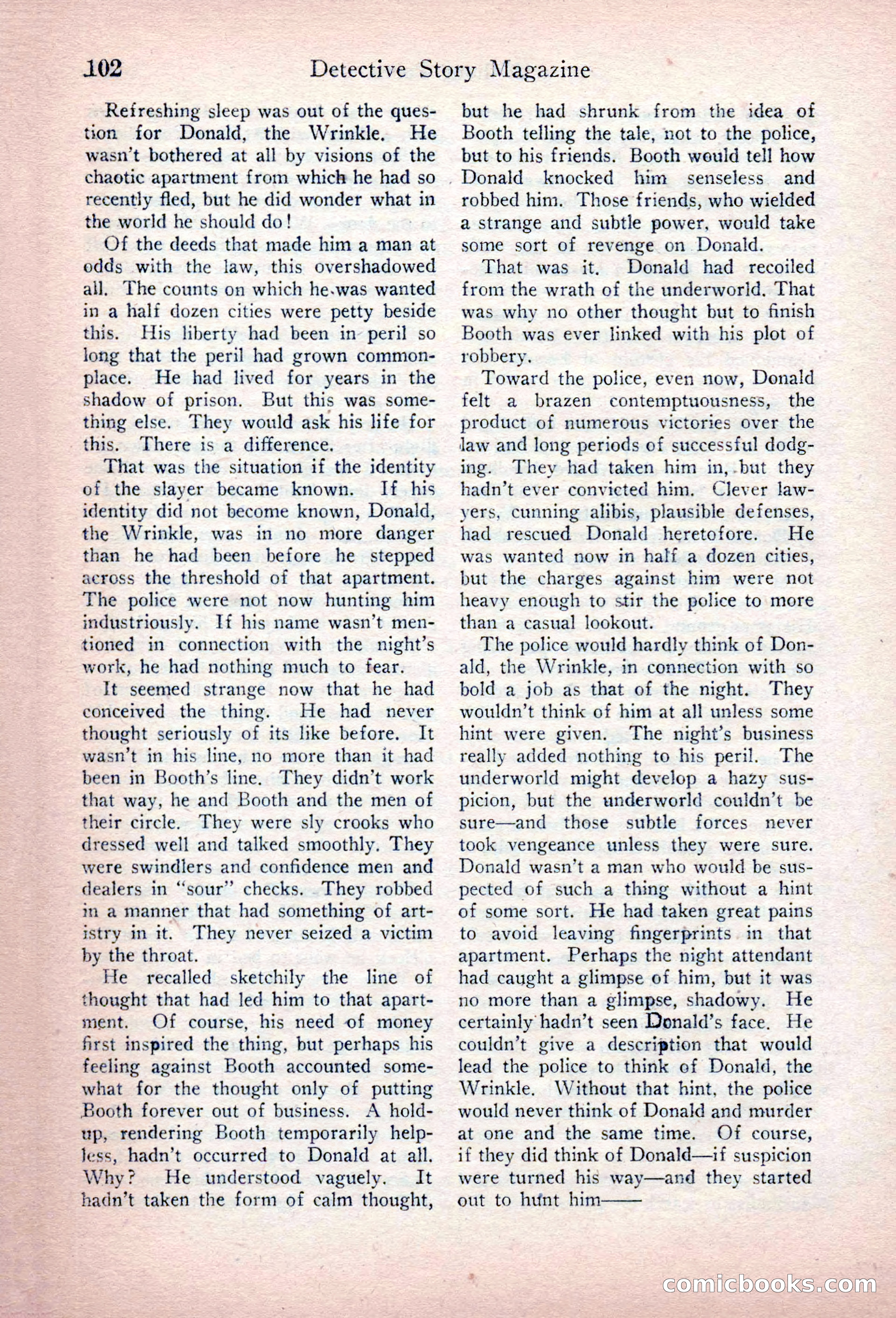 Detective Story Magazine, March 3, 1923 — page 112 of 172