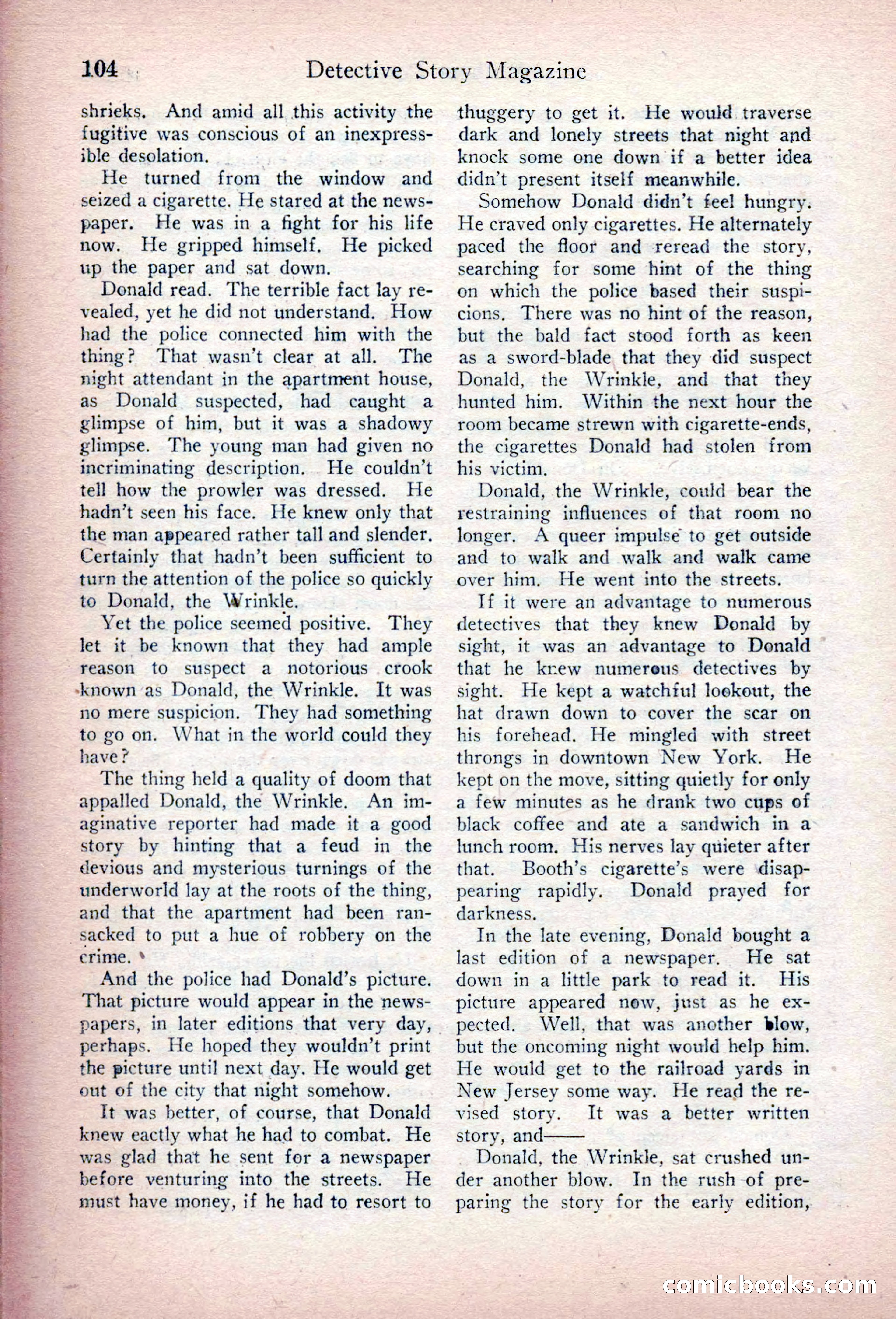 Detective Story Magazine, March 3, 1923 — page 114 of 172