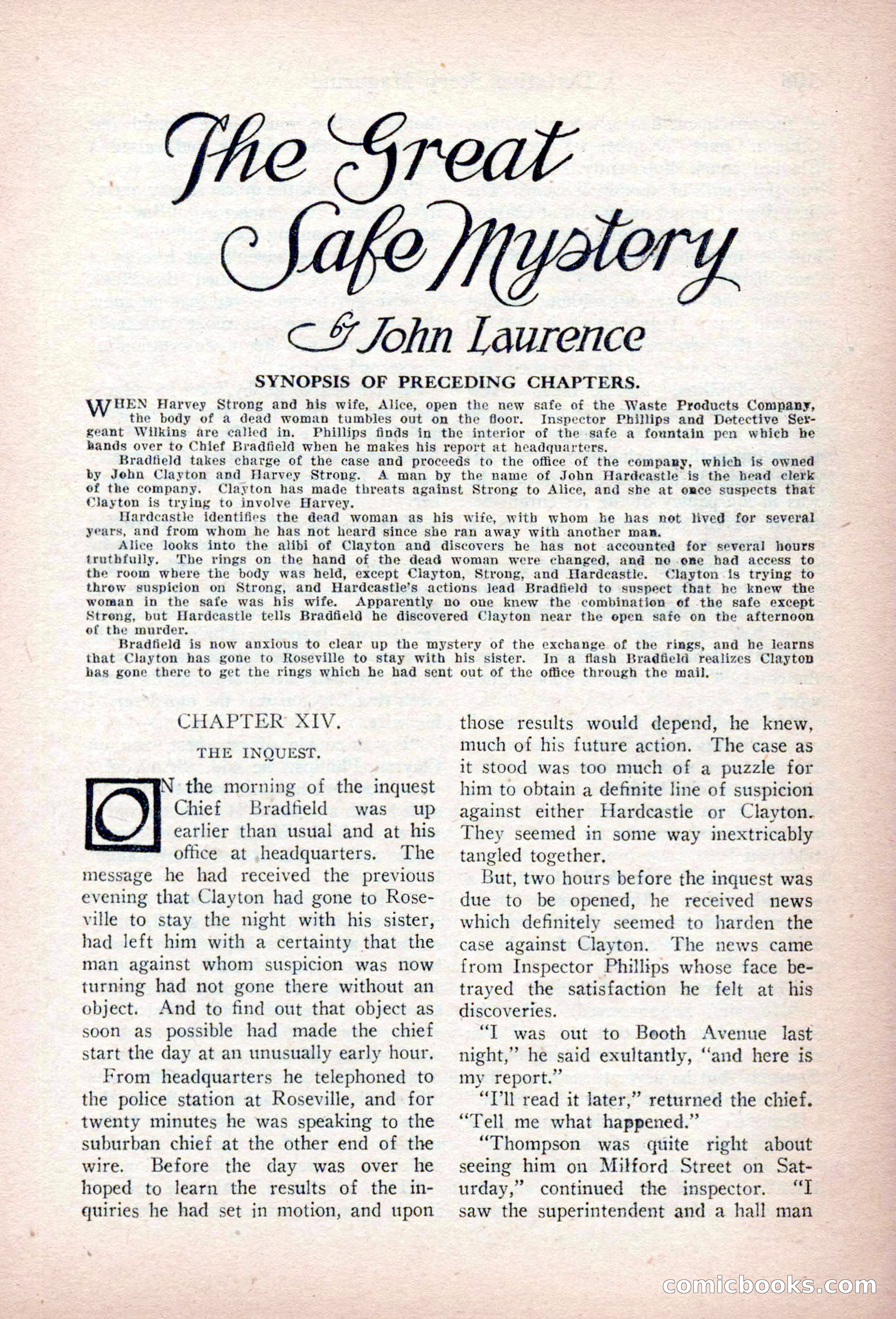 Detective Story Magazine, March 3, 1923 — page 117 of 172