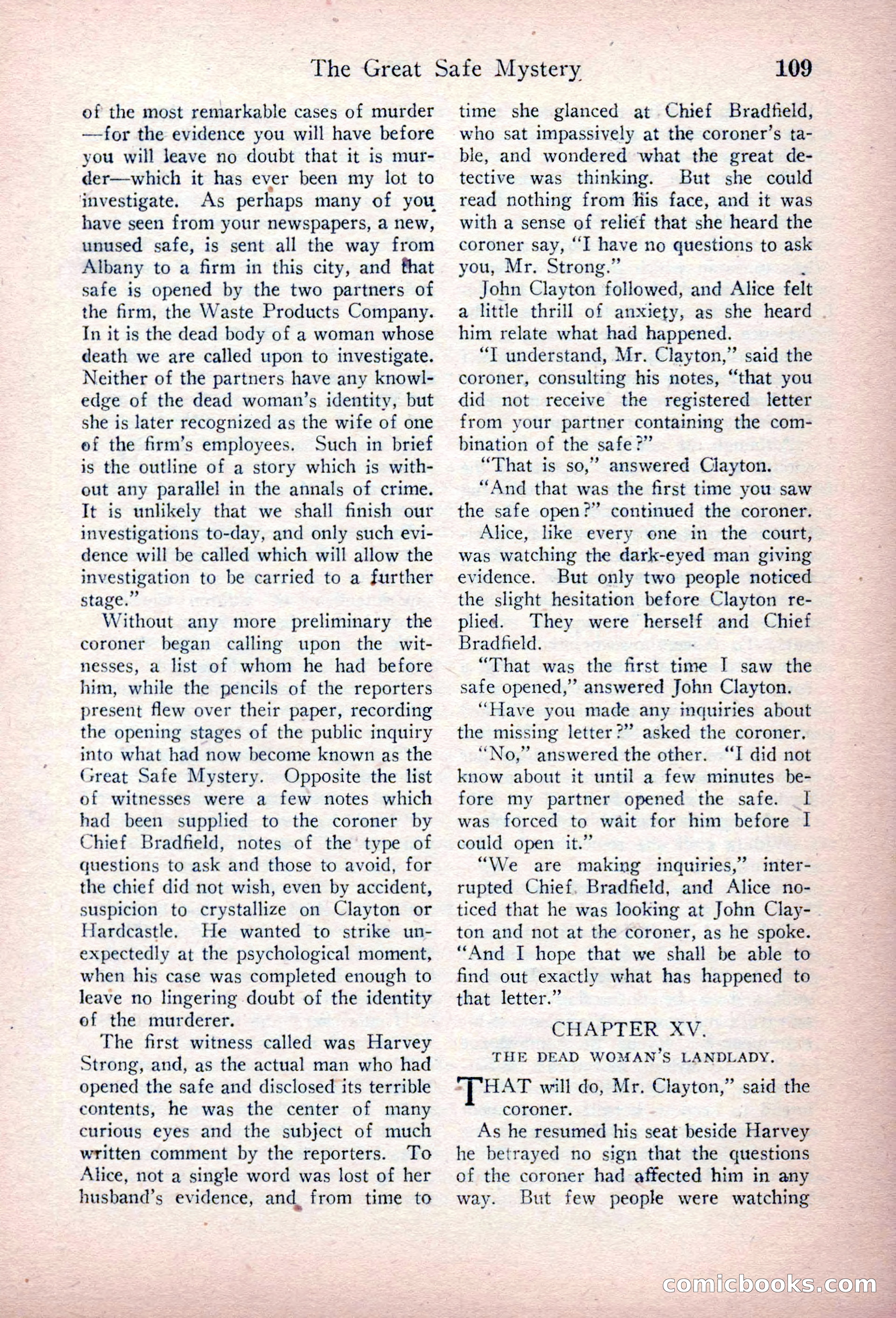 Detective Story Magazine, March 3, 1923 — page 119 of 172