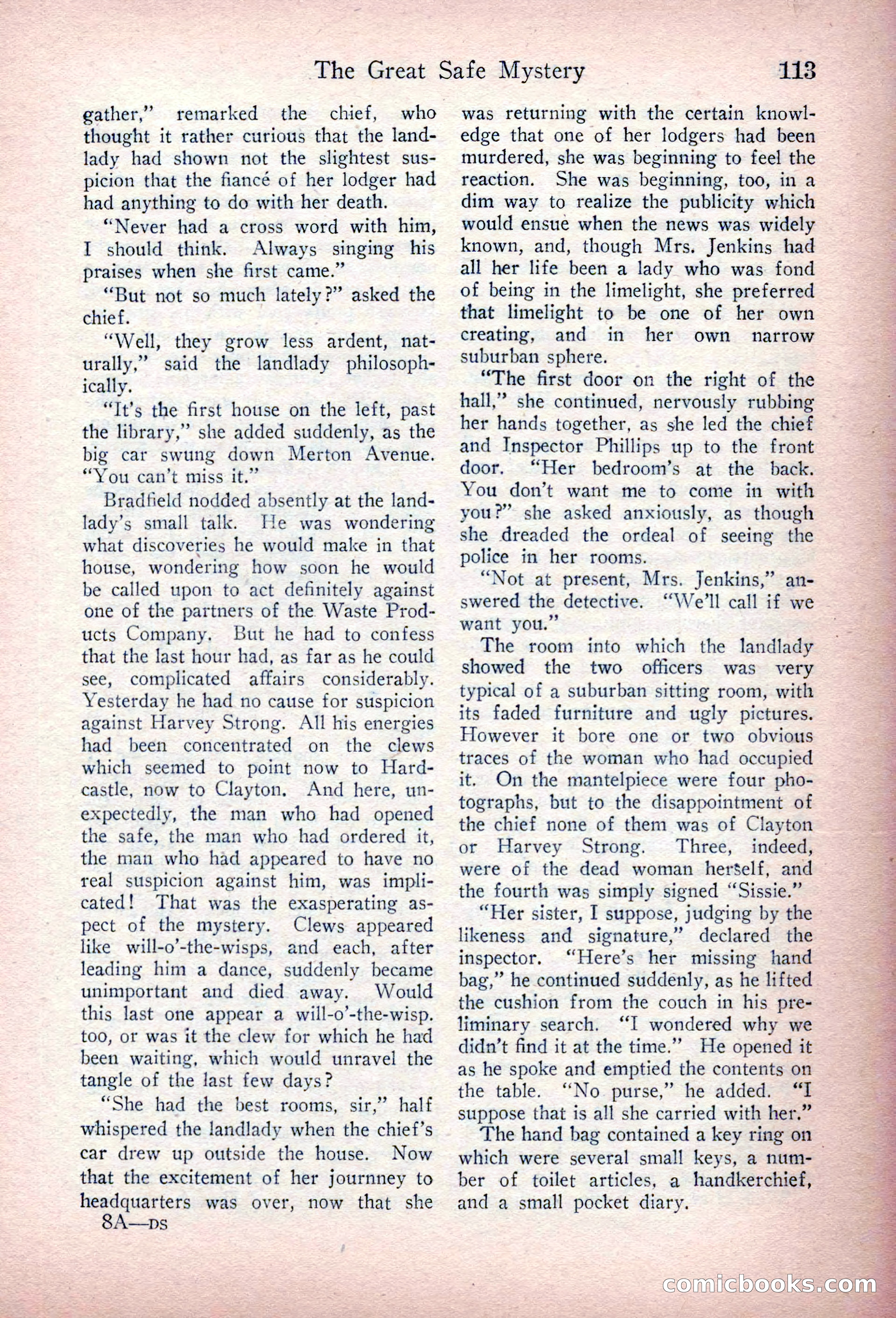 Detective Story Magazine, March 3, 1923 — page 123 of 172