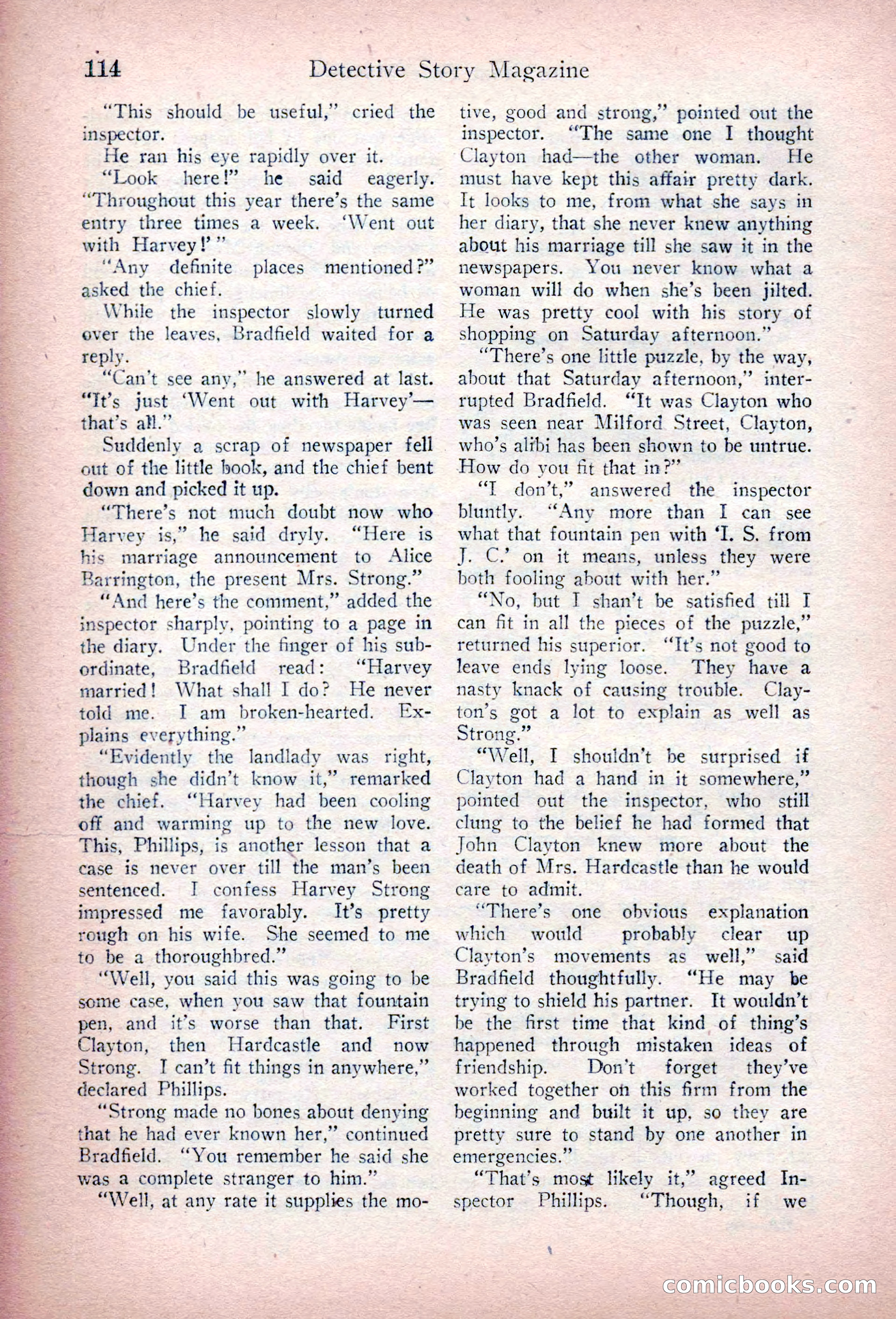 Detective Story Magazine, March 3, 1923 — page 124 of 172